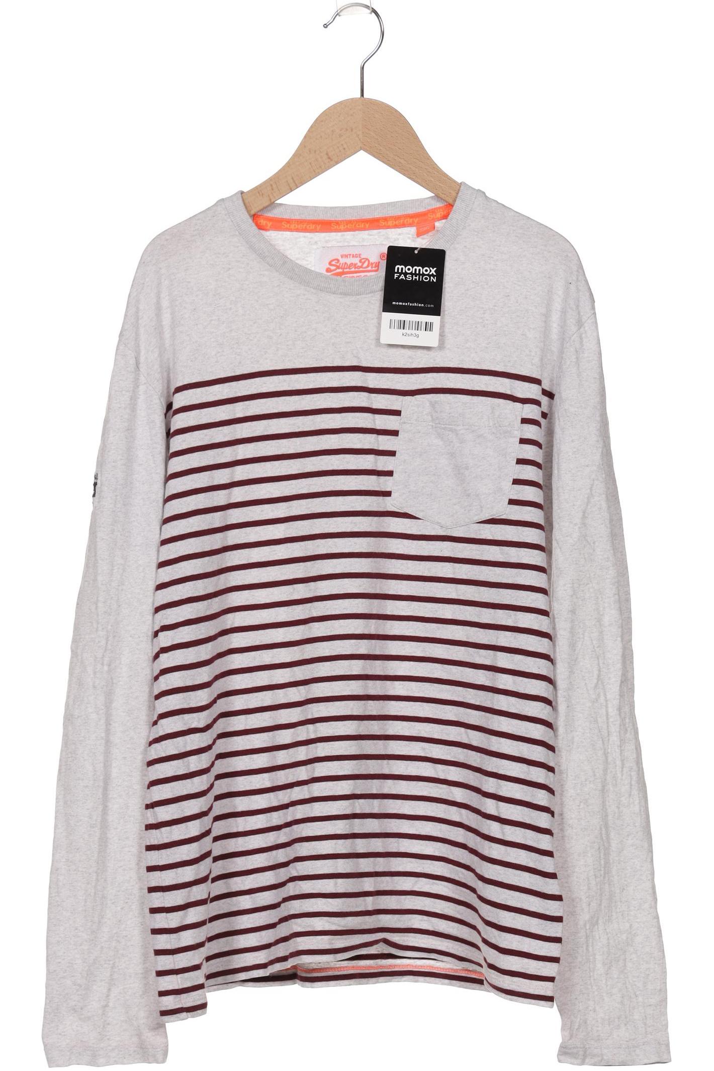 

Superdry Herren Langarmshirt, grau, Gr. 48