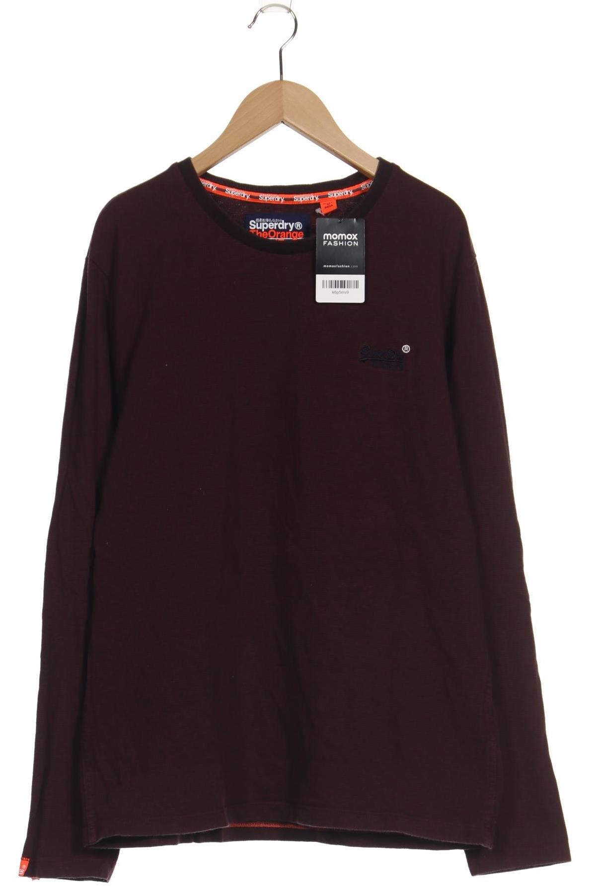 

Superdry Herren Langarmshirt, bordeaux, Gr. 54