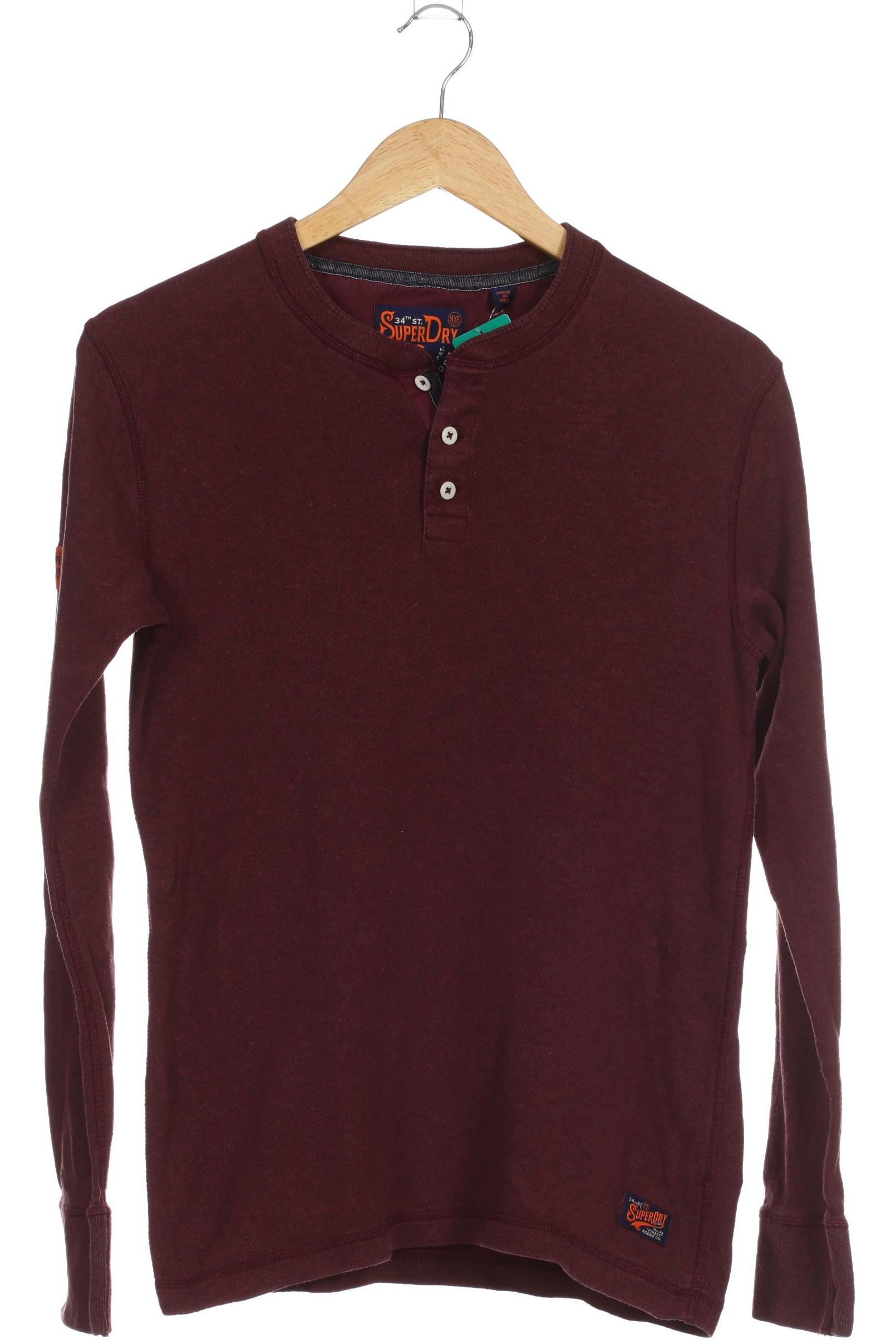 

Superdry Herren Langarmshirt, braun, Gr. 48
