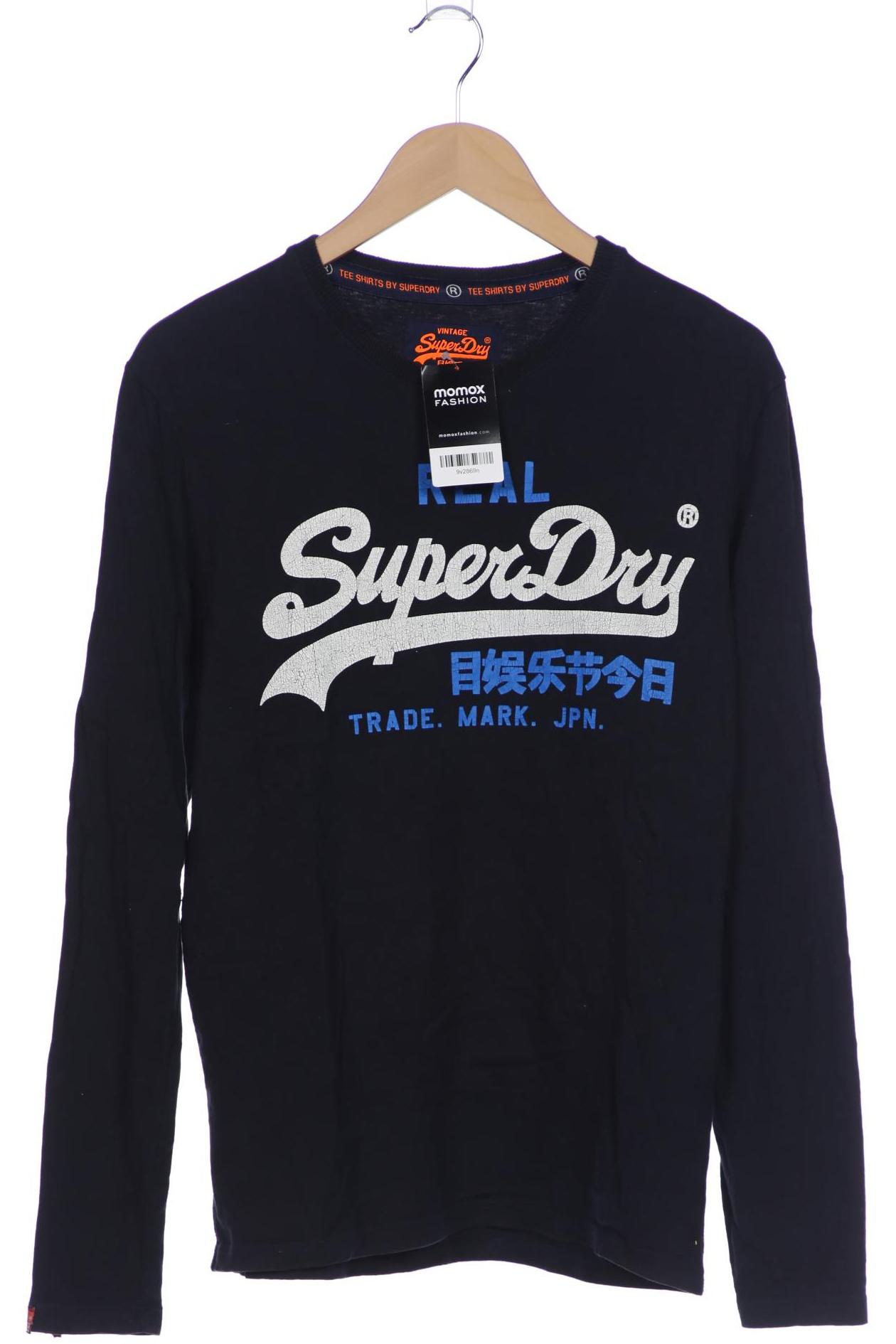 

Superdry Herren Langarmshirt, marineblau, Gr. 52