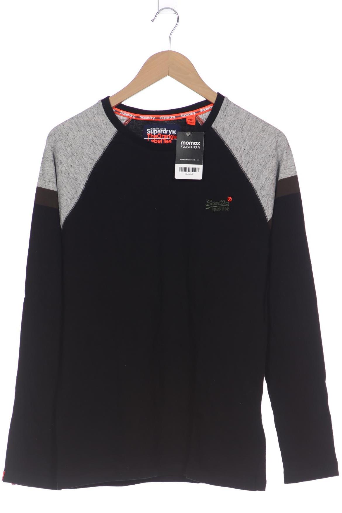 

Superdry Herren Langarmshirt, schwarz, Gr. 48