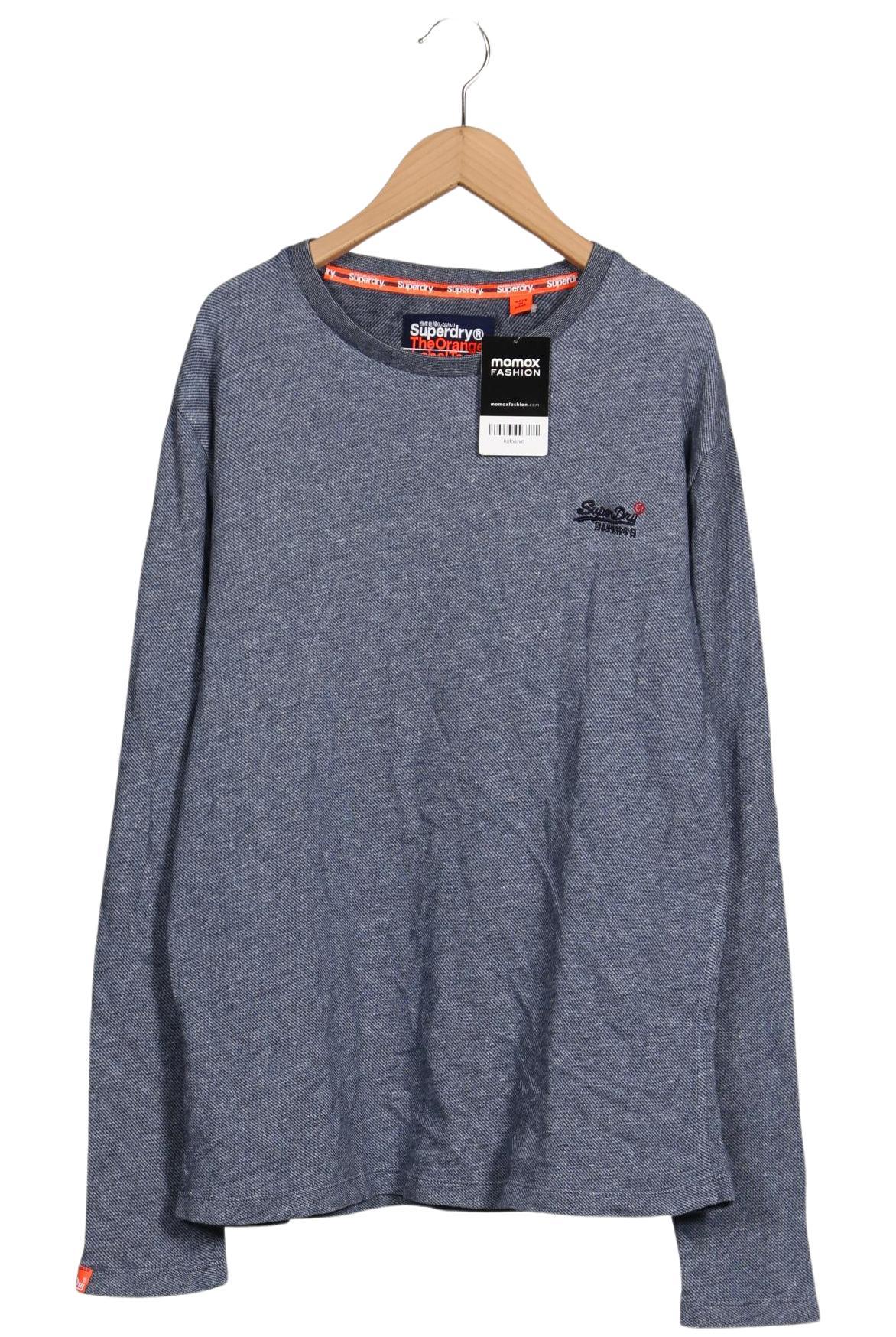 

Superdry Herren Langarmshirt, blau, Gr. 52