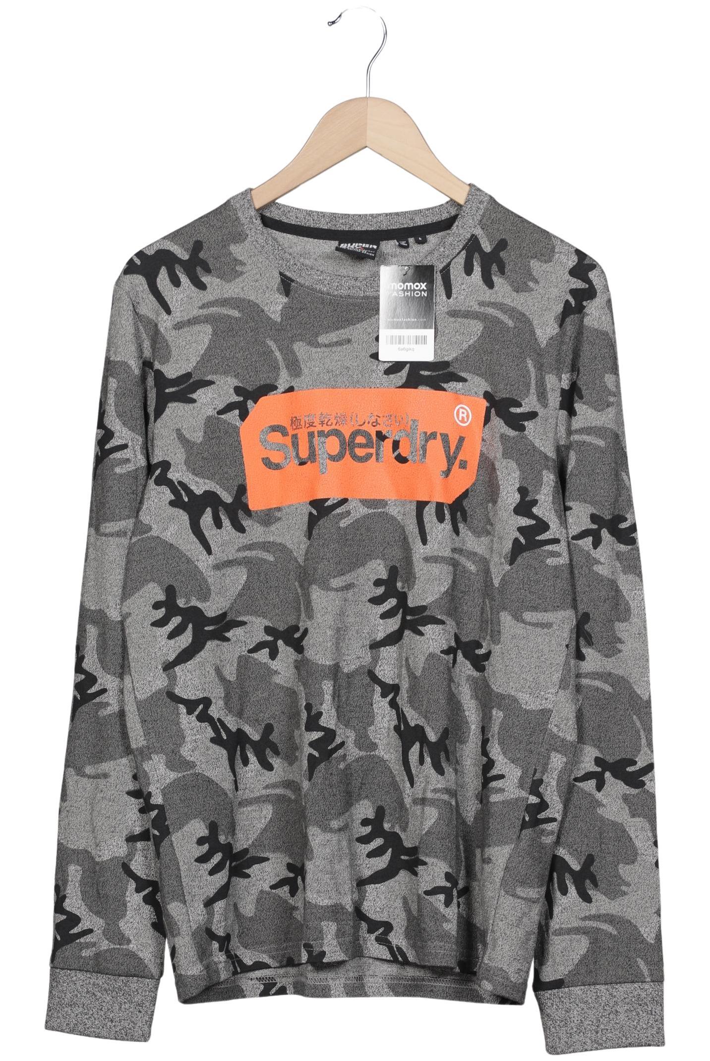 

Superdry Herren Langarmshirt, grau, Gr. 52