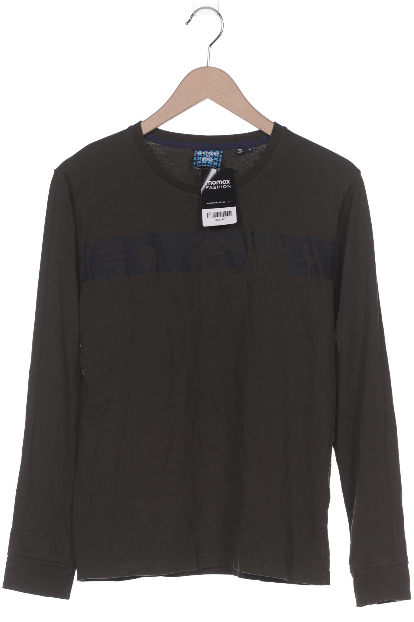 

Superdry Herren Langarmshirt, grün, Gr. 52