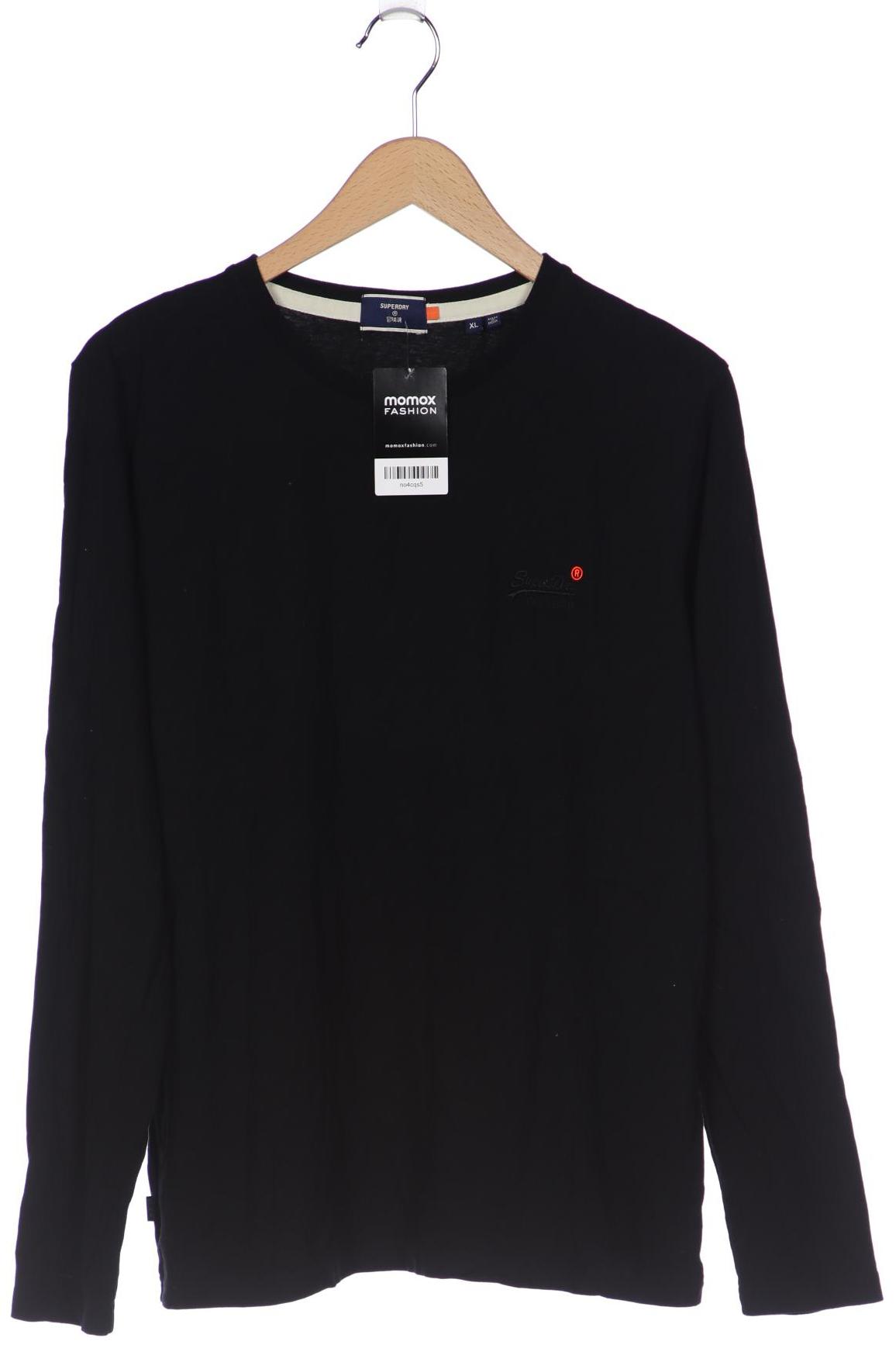 

Superdry Herren Langarmshirt, schwarz