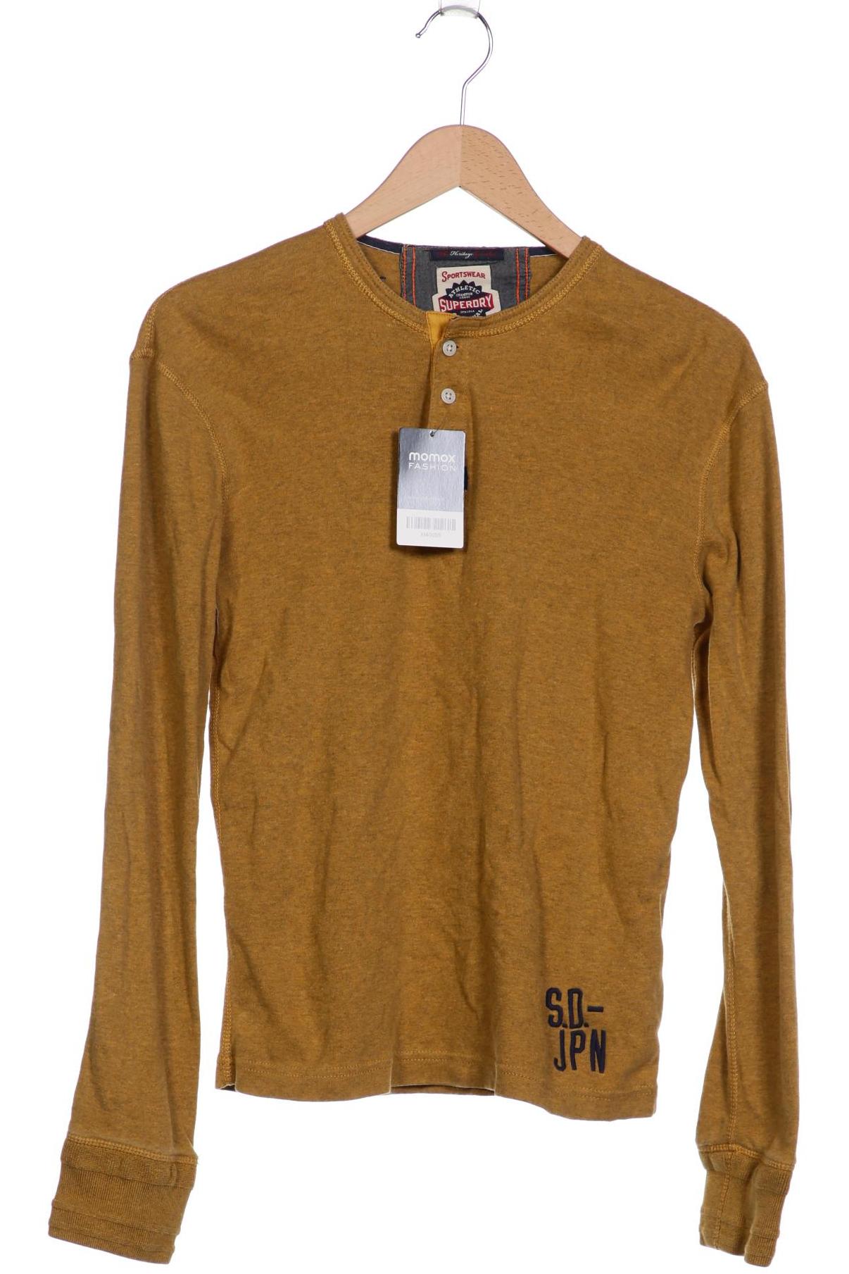 

Superdry Herren Langarmshirt, gelb, Gr. 48