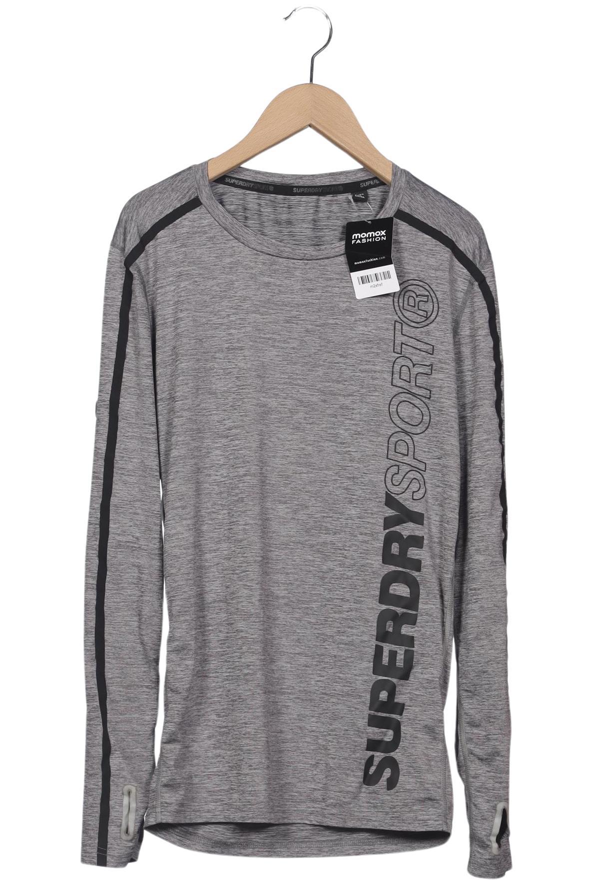 

Superdry Herren Langarmshirt, grau, Gr. 42