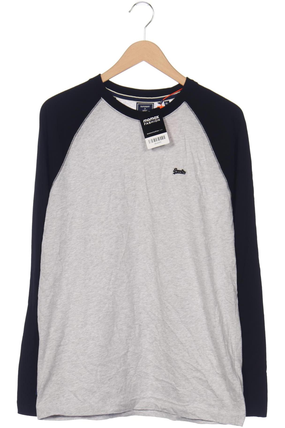 

Superdry Herren Langarmshirt, grau
