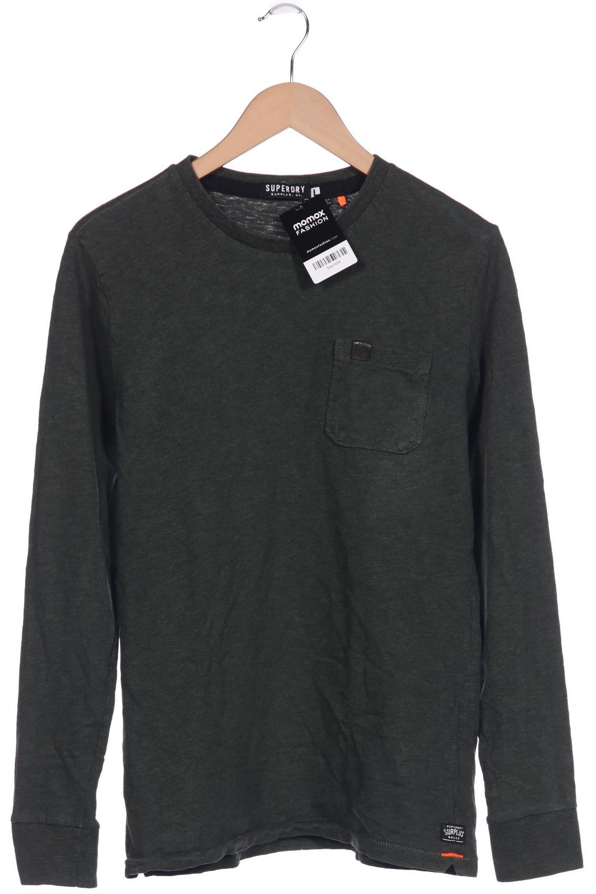 

Superdry Herren Langarmshirt, grün, Gr. 52