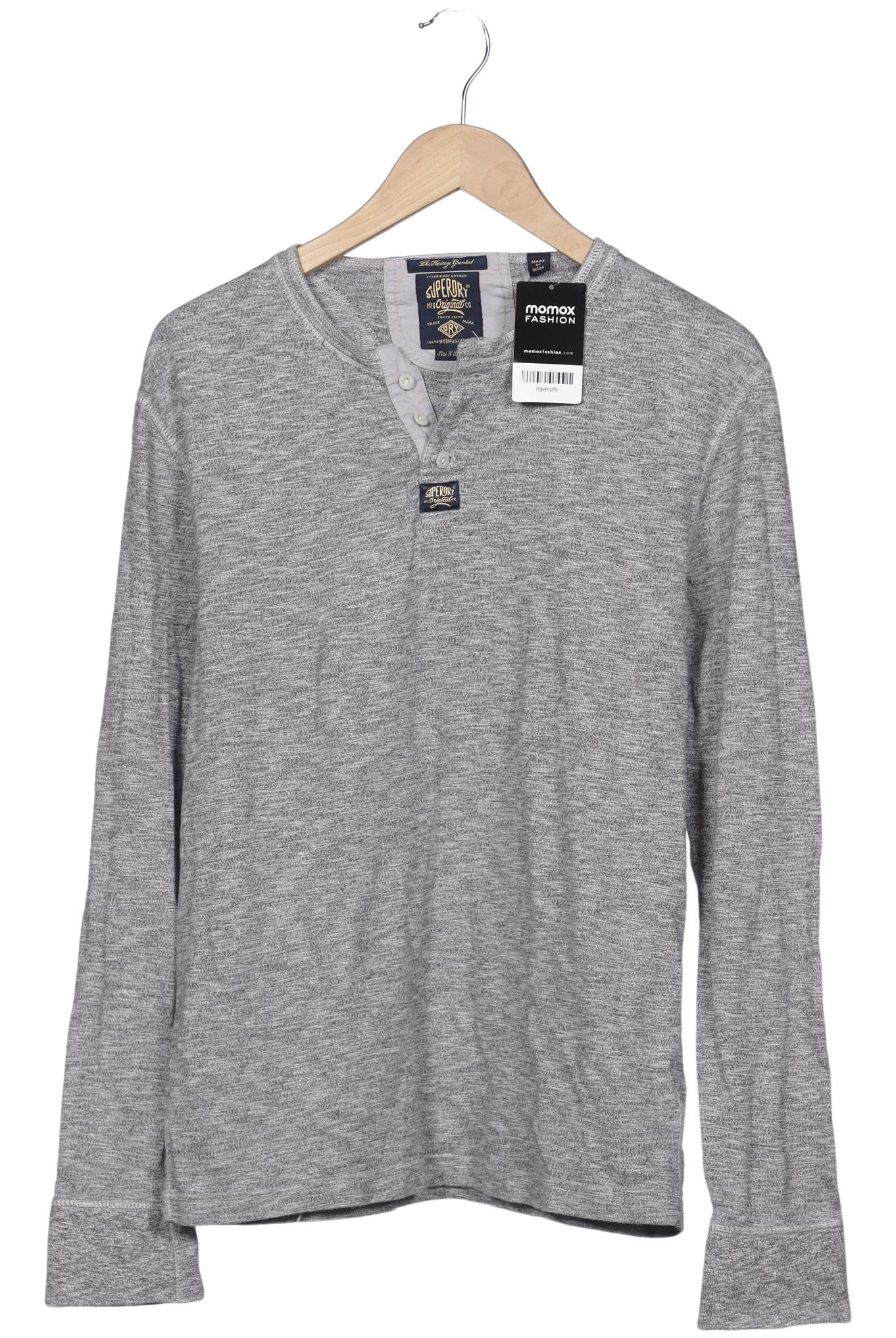 

Superdry Herren Langarmshirt, grau, Gr. 54