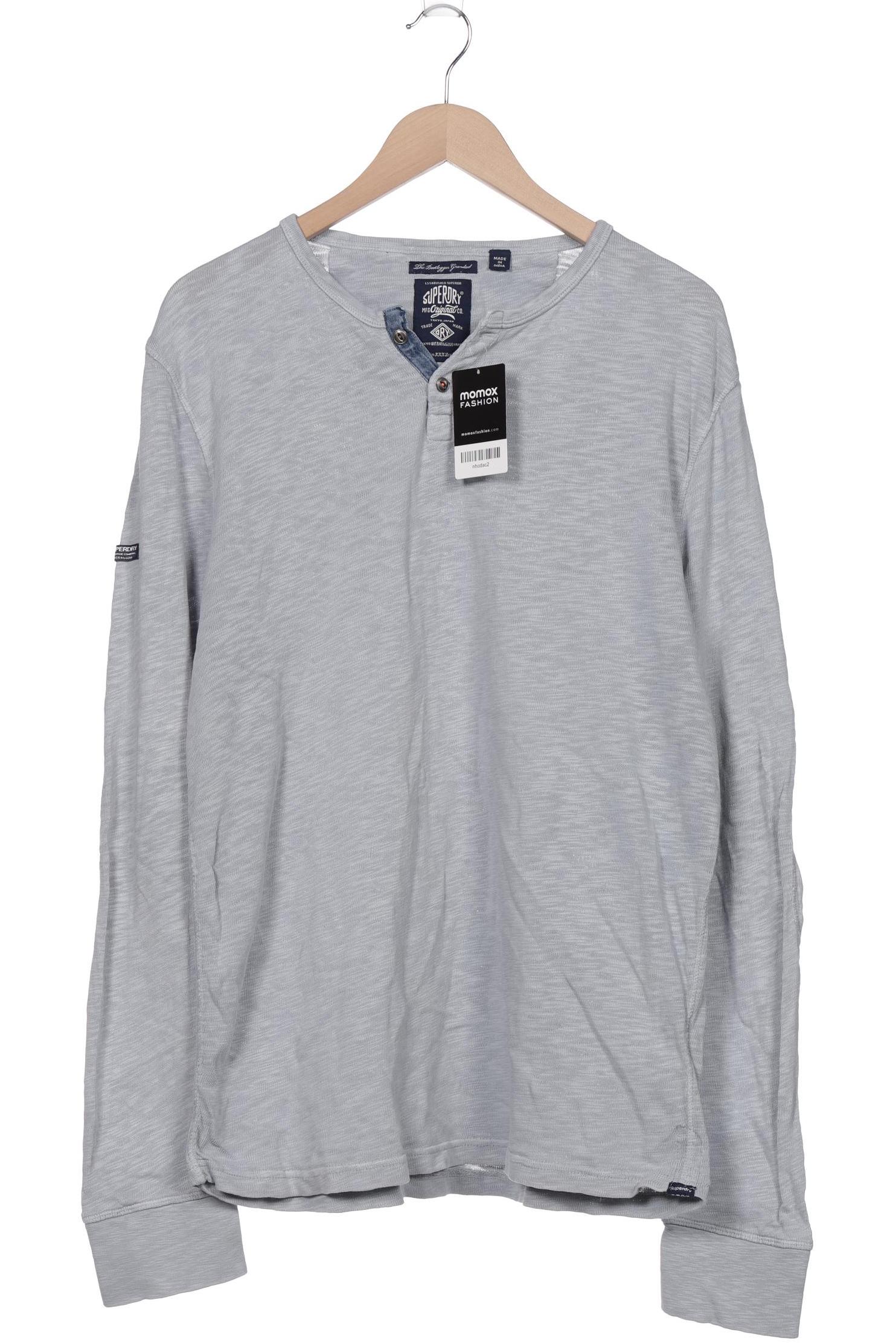 

Superdry Herren Langarmshirt, grau
