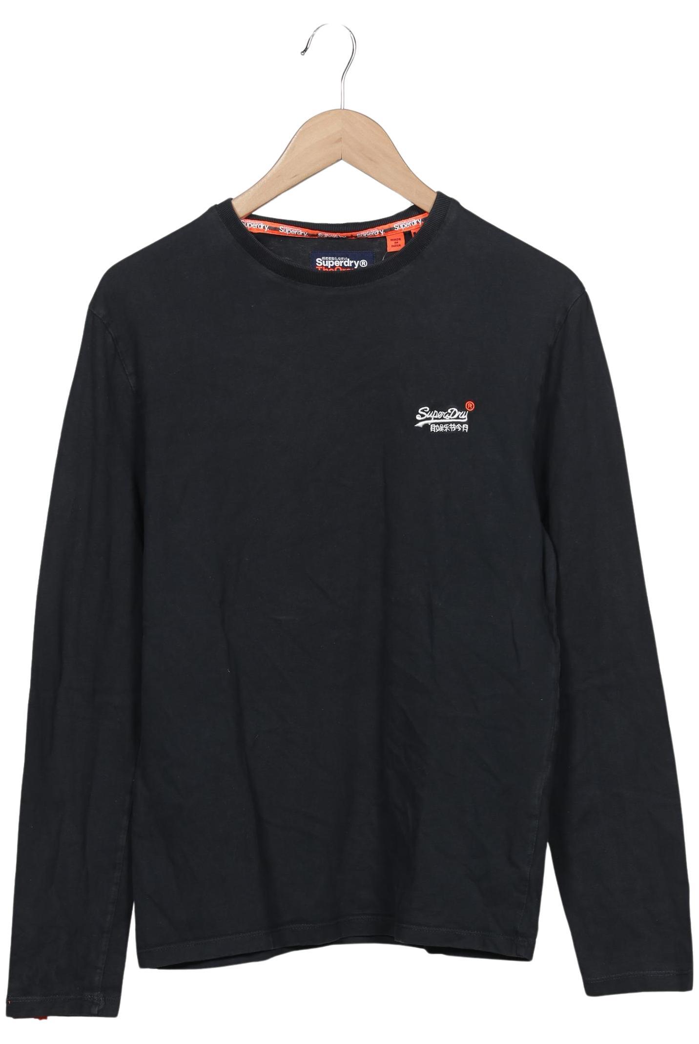 

Superdry Herren Langarmshirt, schwarz, Gr. 48
