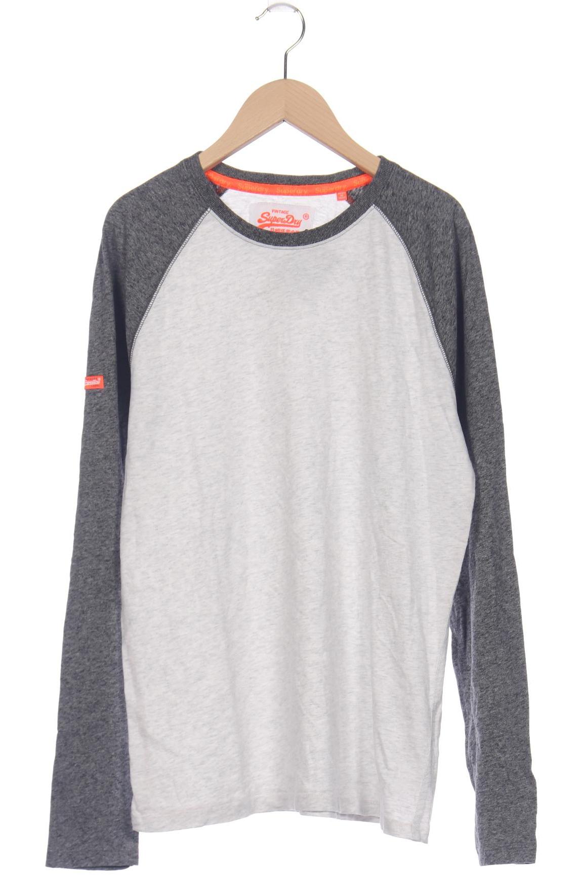 

Superdry Herren Langarmshirt, grau, Gr. 52