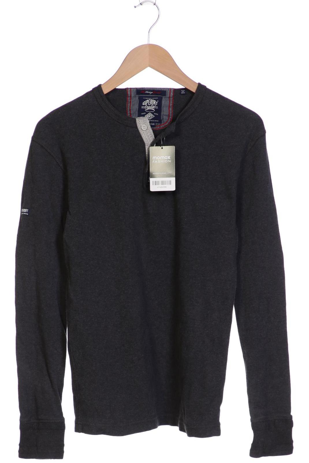 

Superdry Herren Langarmshirt, grau