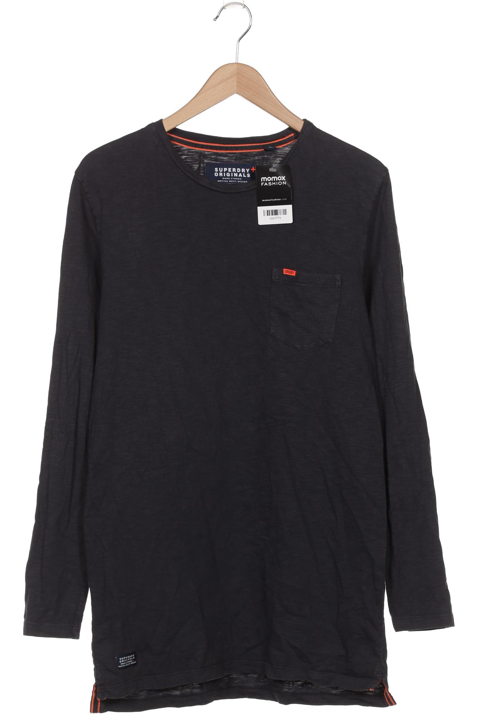 

Superdry Herren Langarmshirt, marineblau, Gr. 48