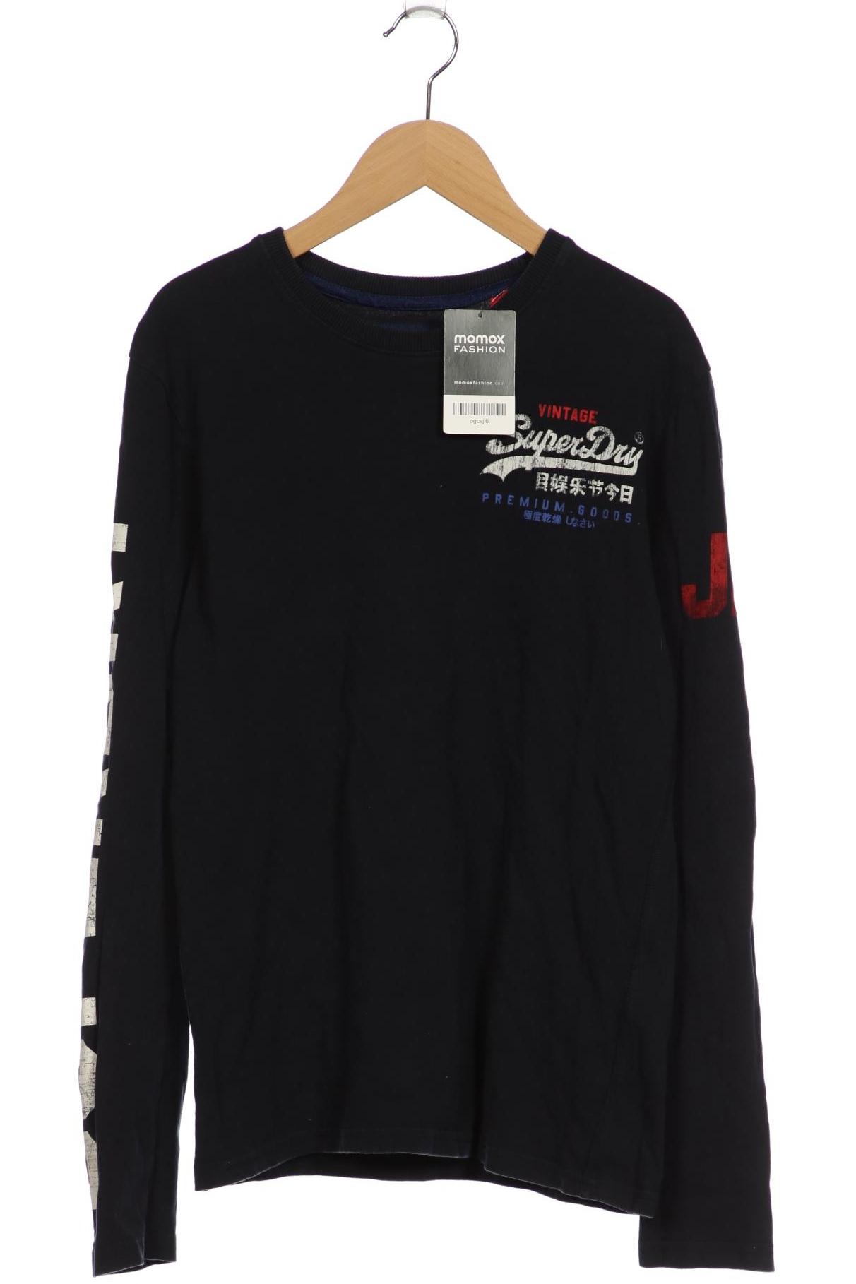 

Superdry Herren Langarmshirt, marineblau, Gr. 46