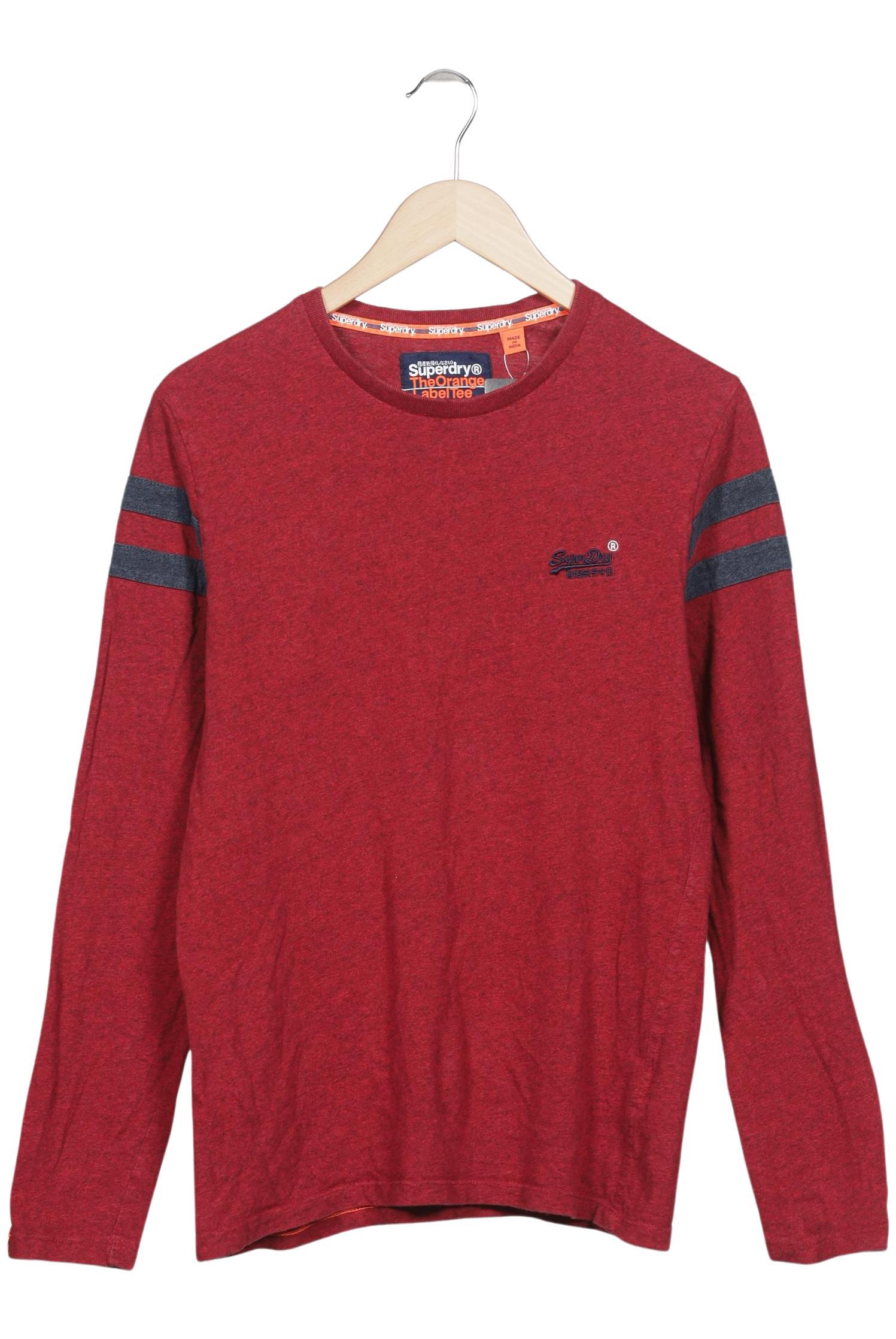 

Superdry Herren Langarmshirt, rot, Gr. 48