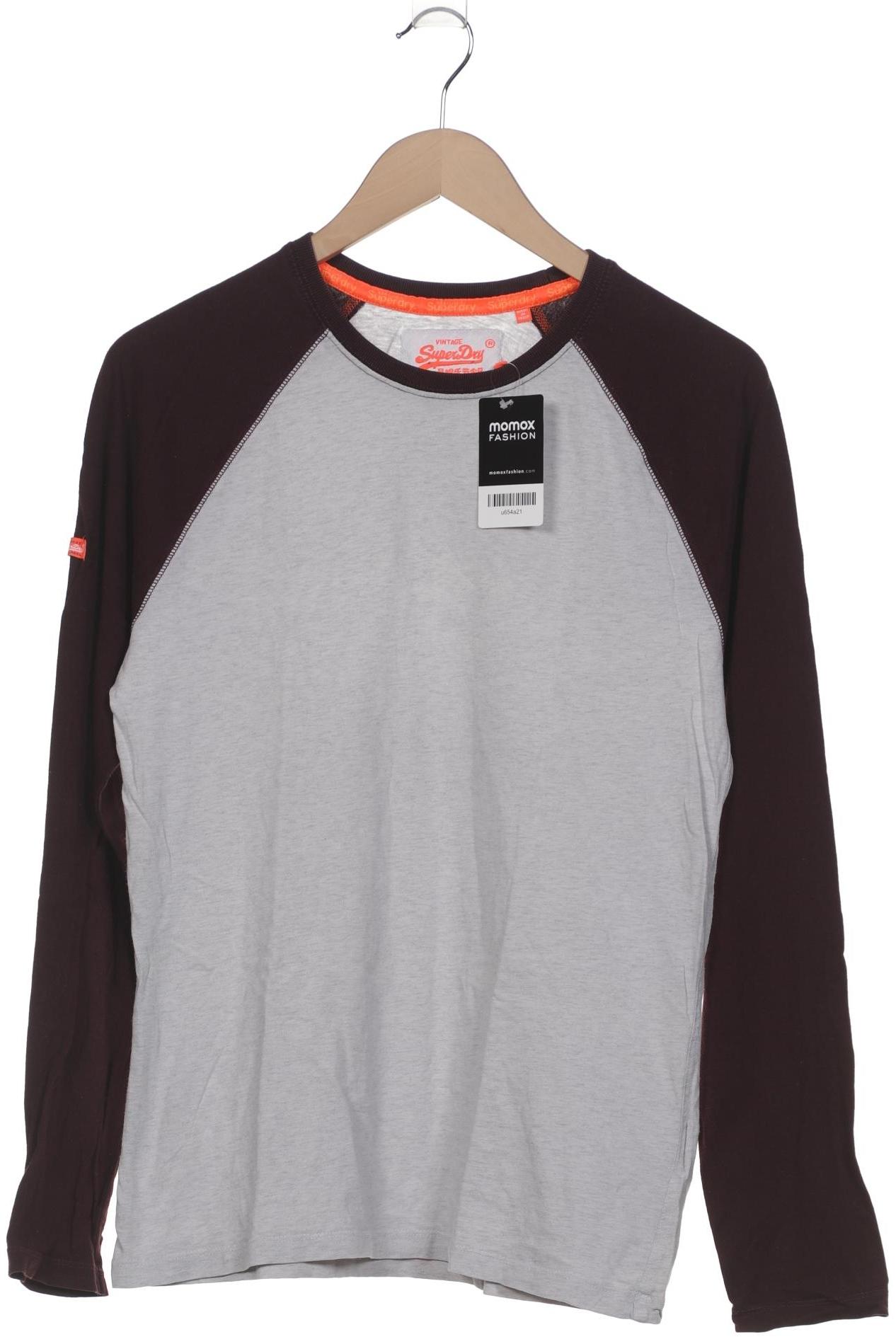 

Superdry Herren Langarmshirt, grau, Gr. 48