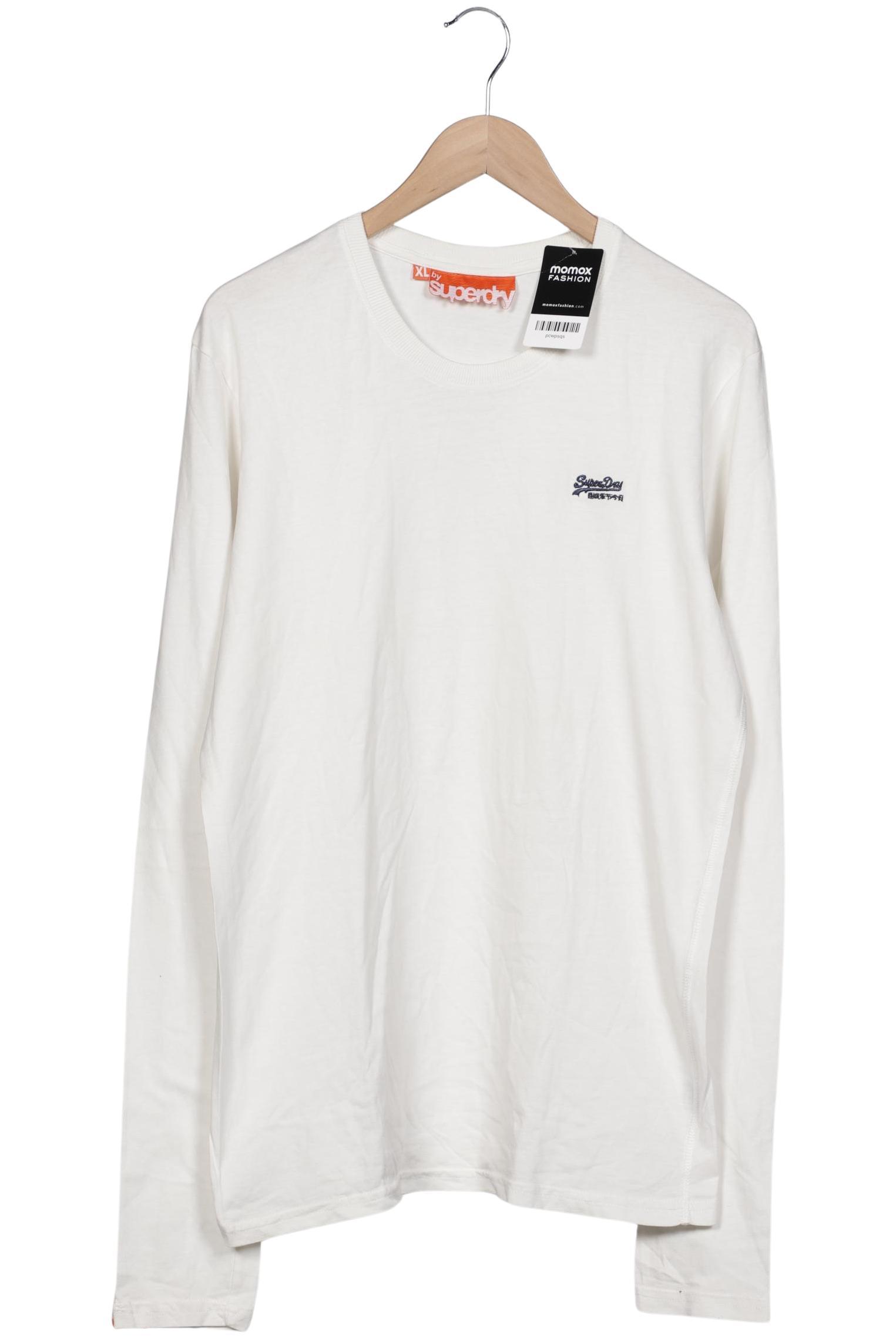 

Superdry Herren Langarmshirt, weiß, Gr. 54