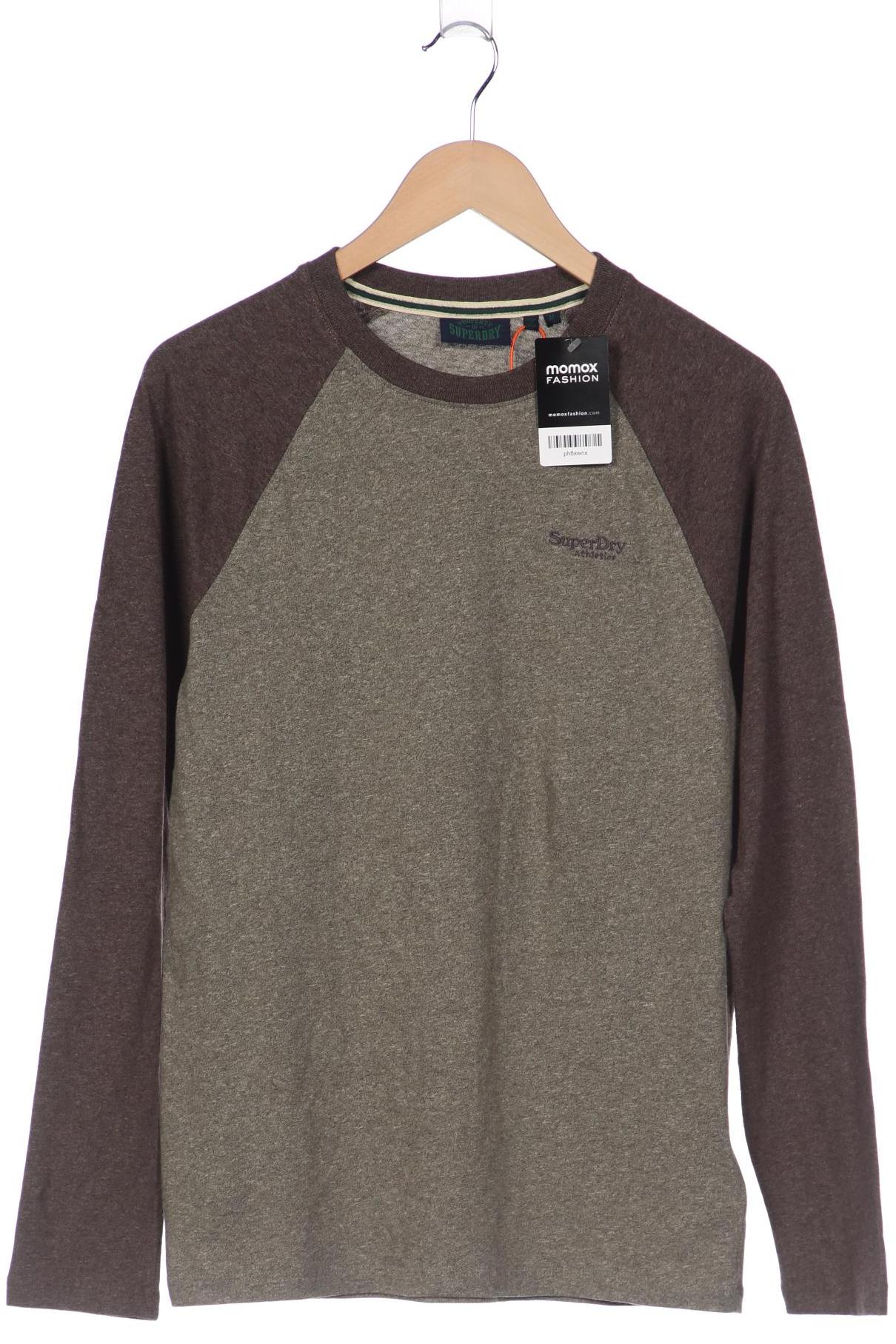 

Superdry Herren Langarmshirt, grün, Gr. 48