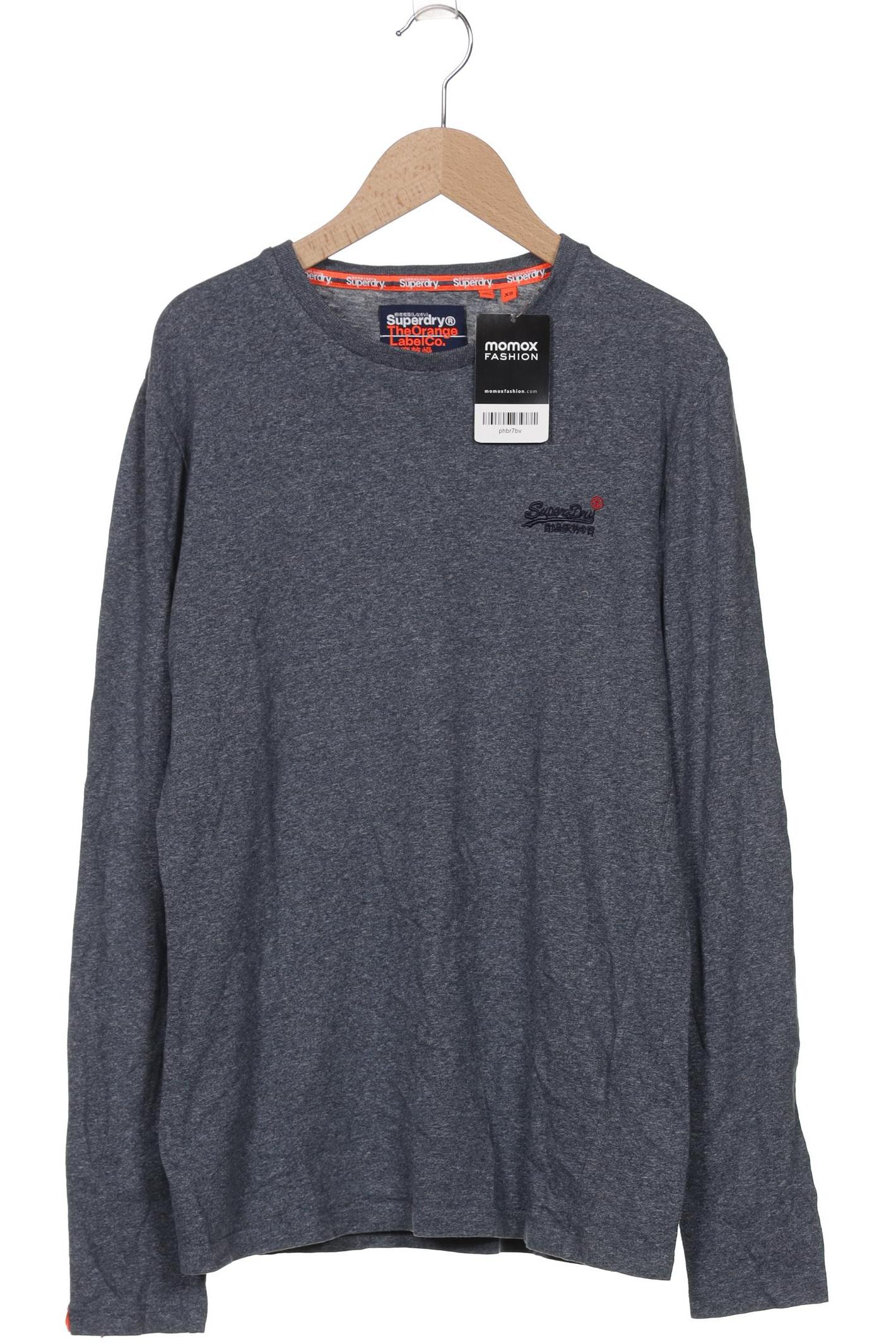 

Superdry Herren Langarmshirt, grau, Gr. 44