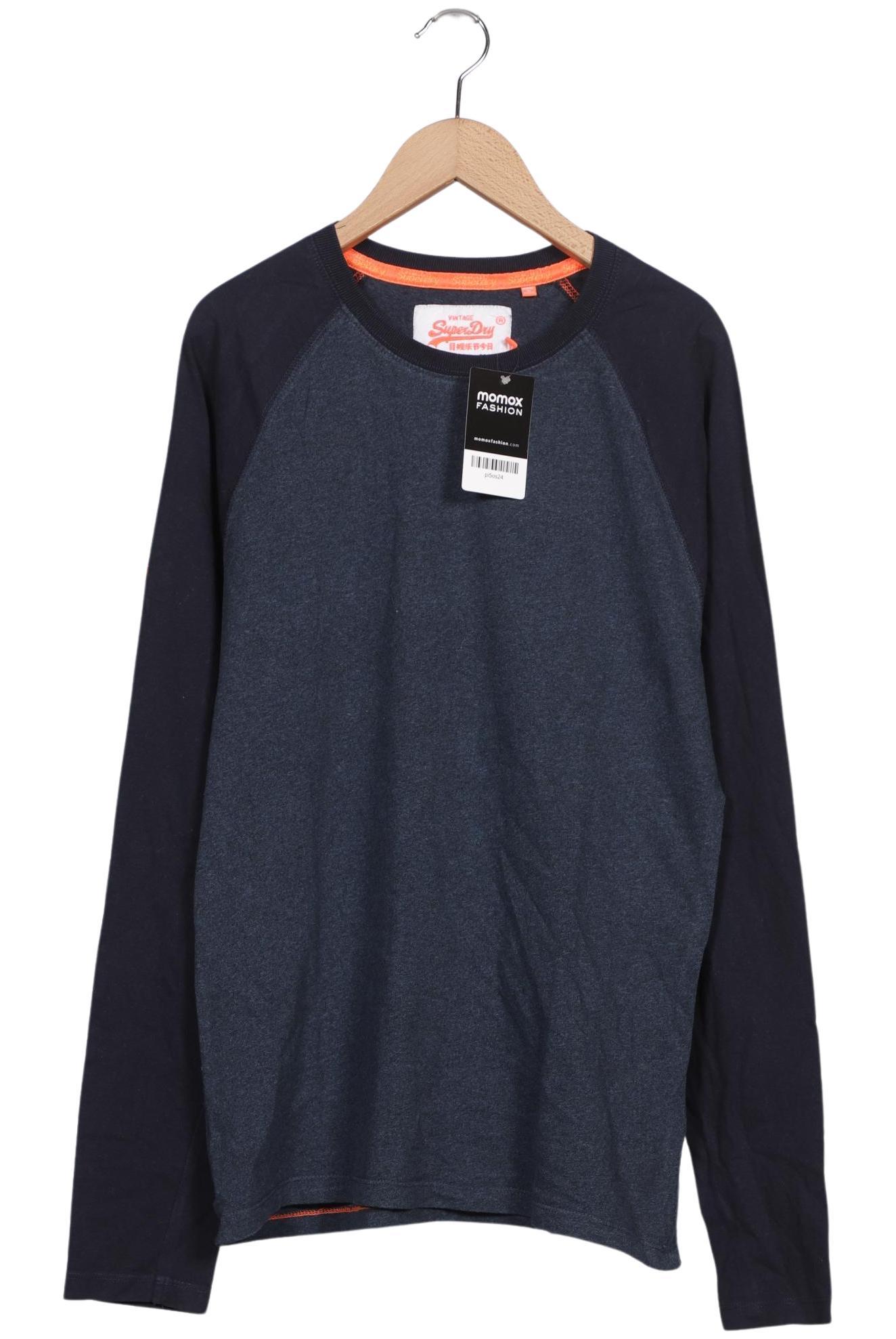 

Superdry Herren Langarmshirt, marineblau, Gr. 54