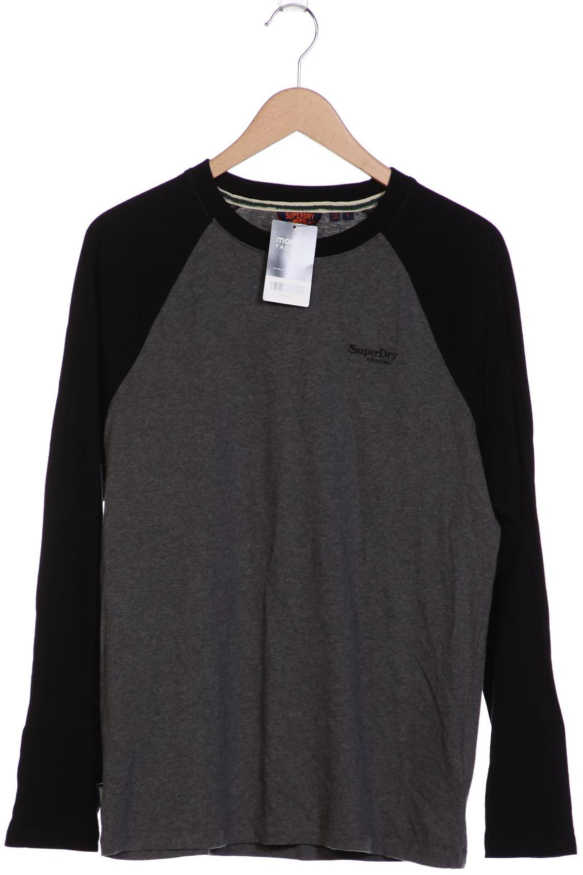 

Superdry Herren Langarmshirt, grau, Gr. 52