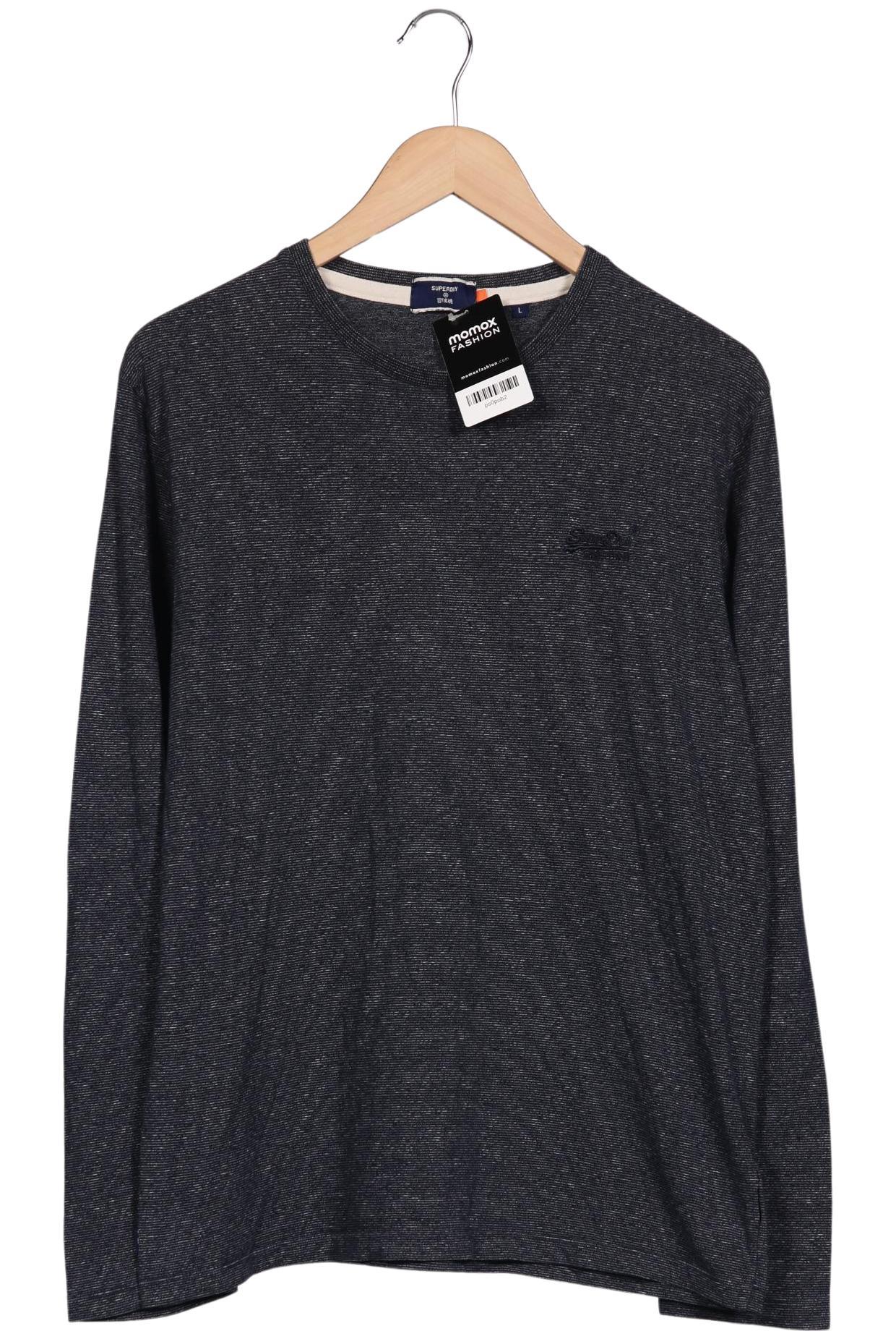 

Superdry Herren Langarmshirt, marineblau, Gr. 52