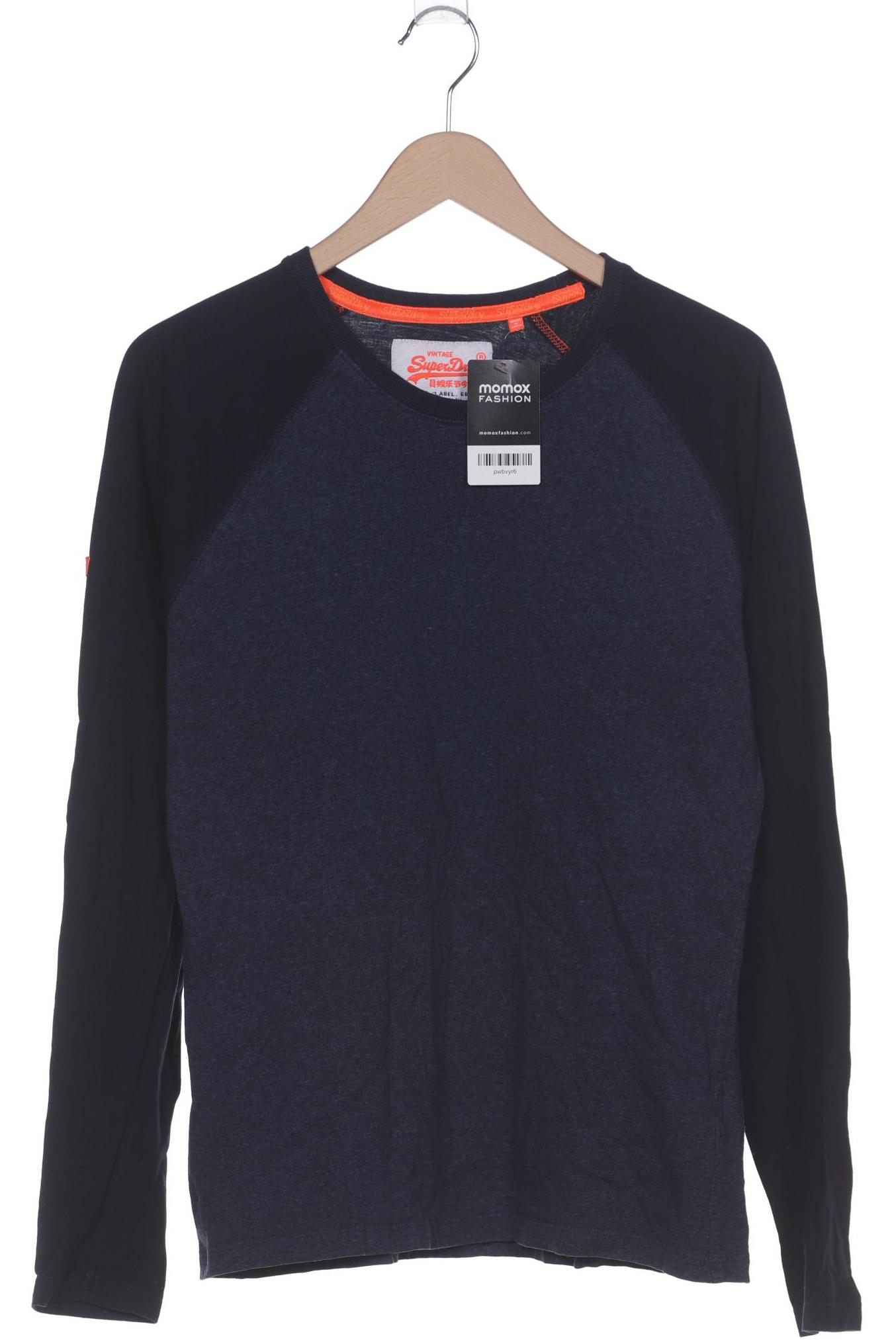 

Superdry Herren Langarmshirt, blau, Gr. 52