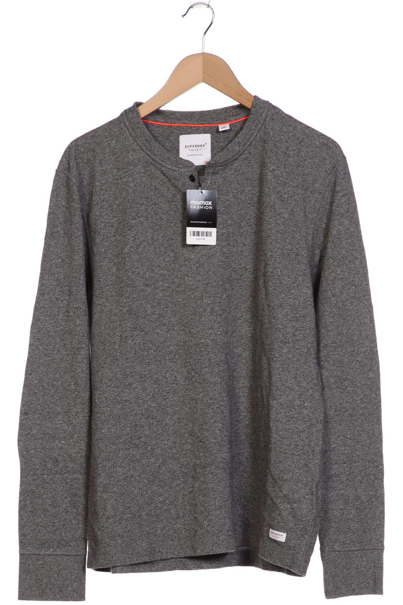 

Superdry Herren Langarmshirt, grau, Gr. 56