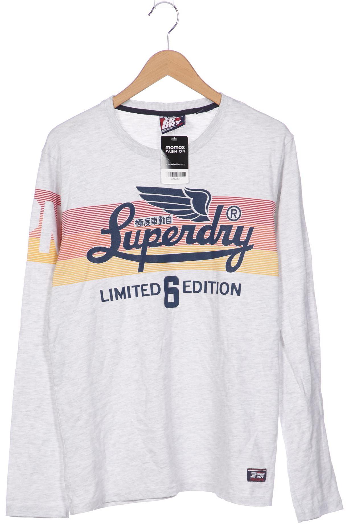 

Superdry Herren Langarmshirt, grau