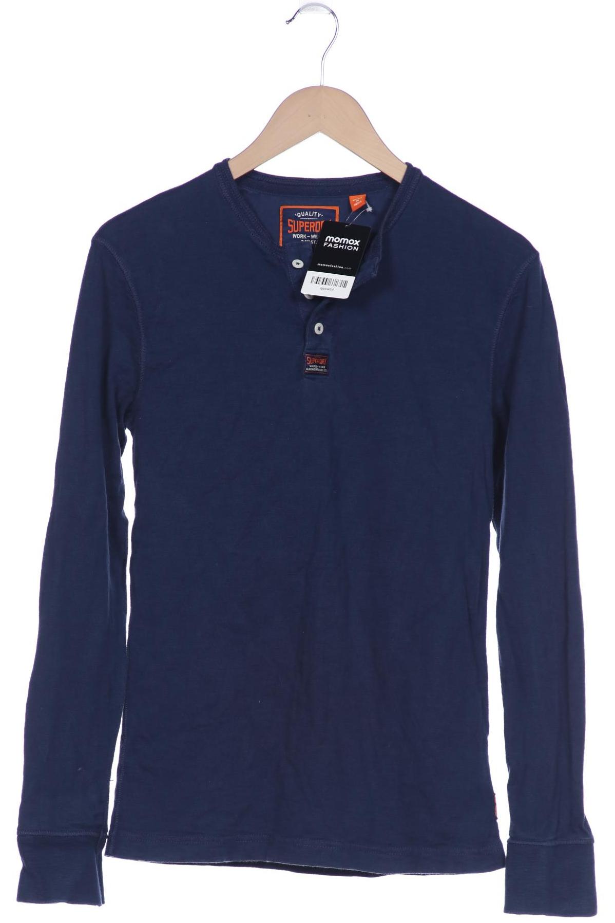 

Superdry Herren Langarmshirt, marineblau, Gr. 48