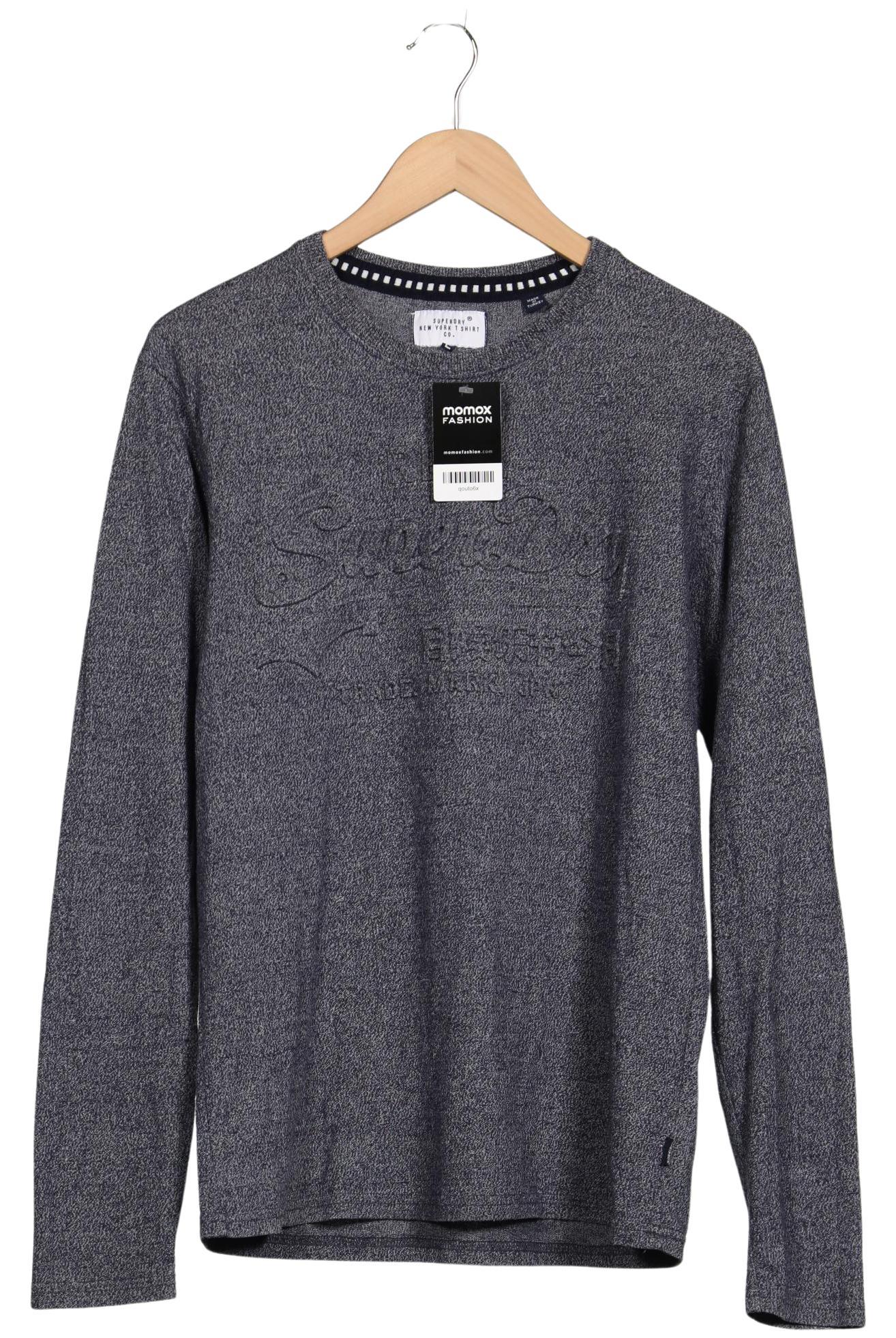 

Superdry Herren Langarmshirt, marineblau, Gr. 52