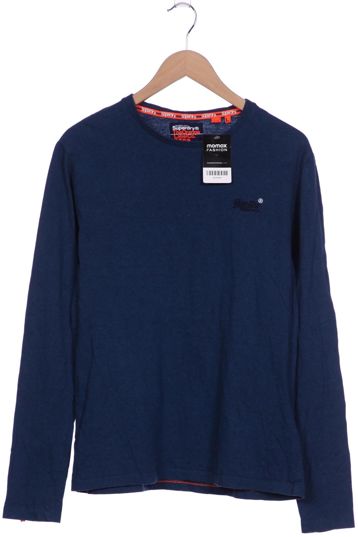 

Superdry Herren Langarmshirt, marineblau, Gr. 52
