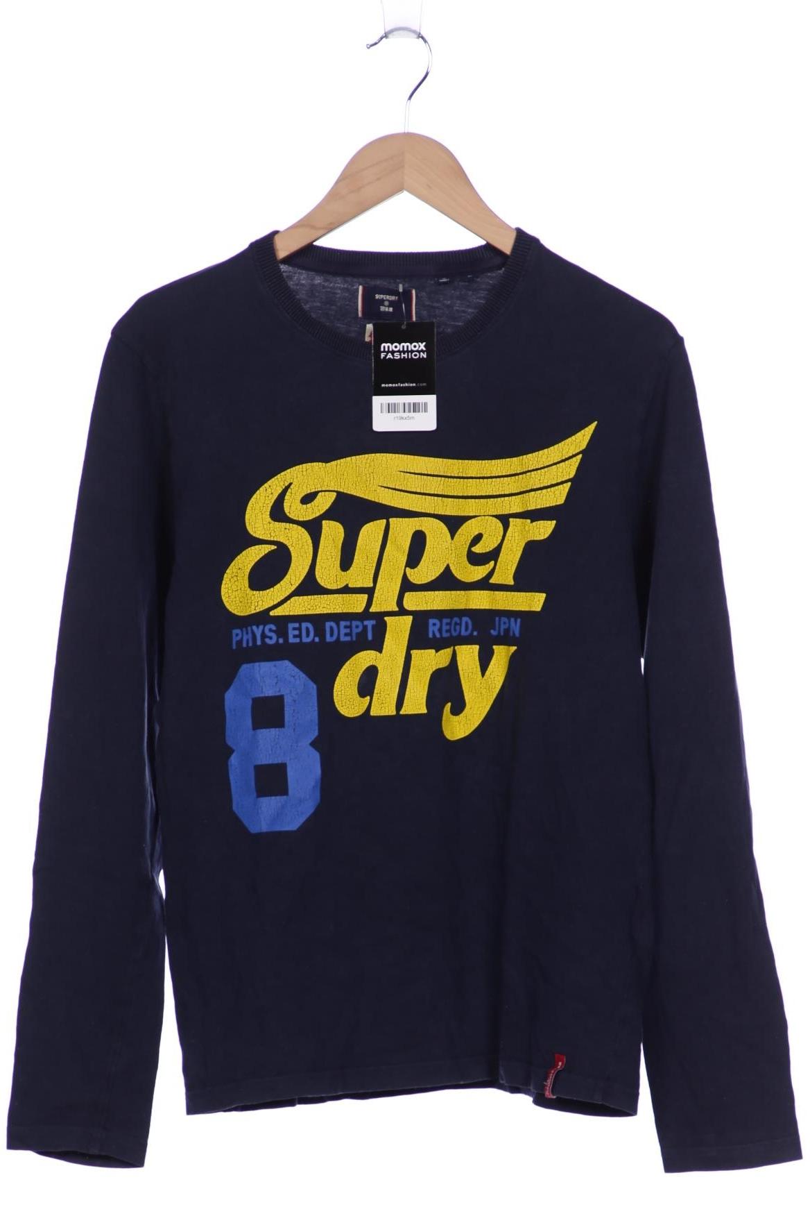

Superdry Herren Langarmshirt, marineblau, Gr. 48