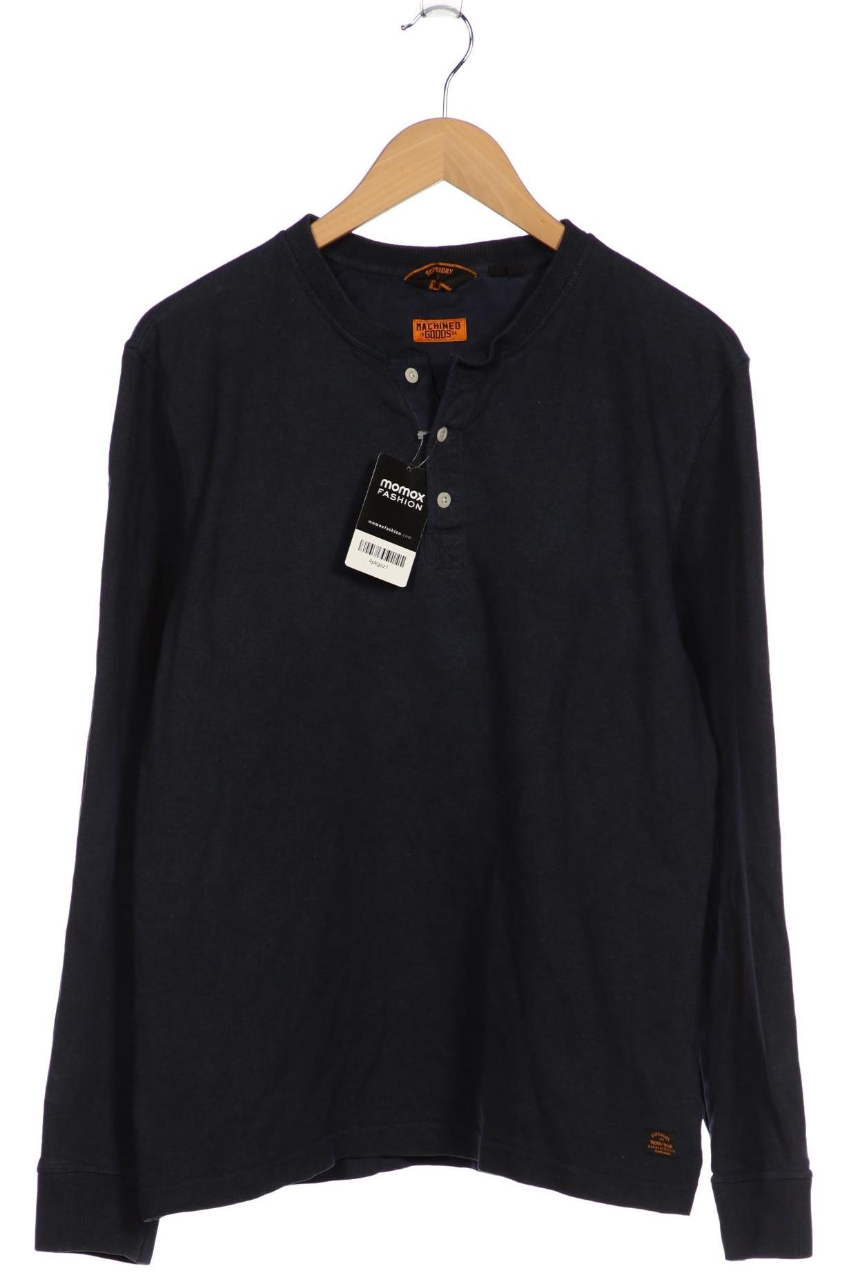 

Superdry Herren Langarmshirt, marineblau, Gr. 54
