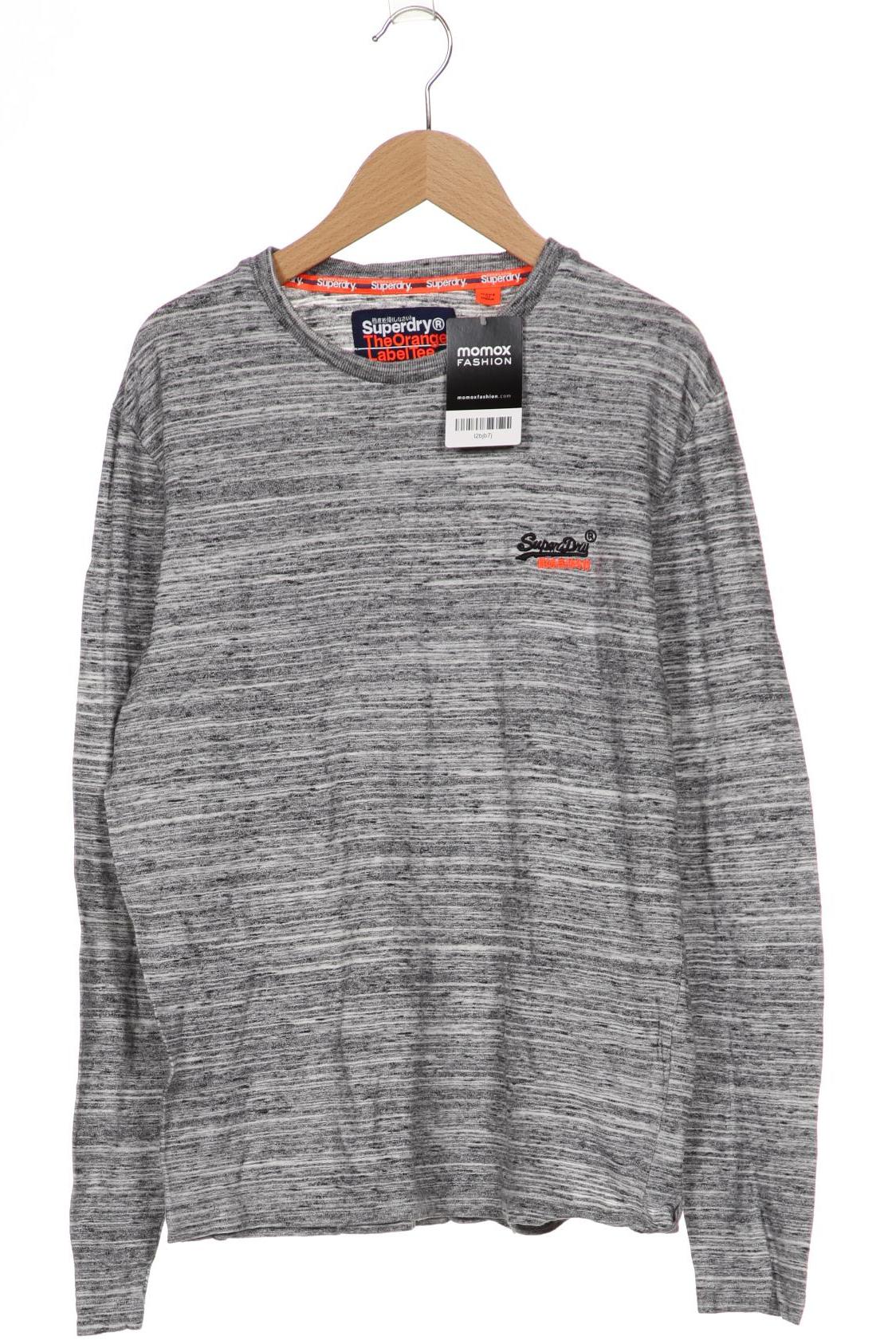 

Superdry Herren Langarmshirt, grau, Gr. 46