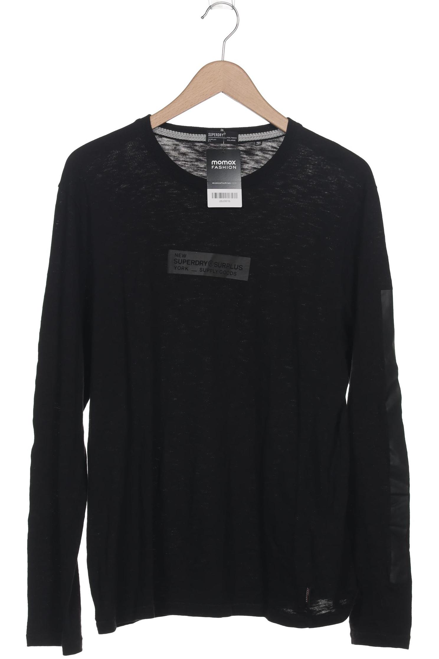 

Superdry Herren Langarmshirt, schwarz, Gr. 56