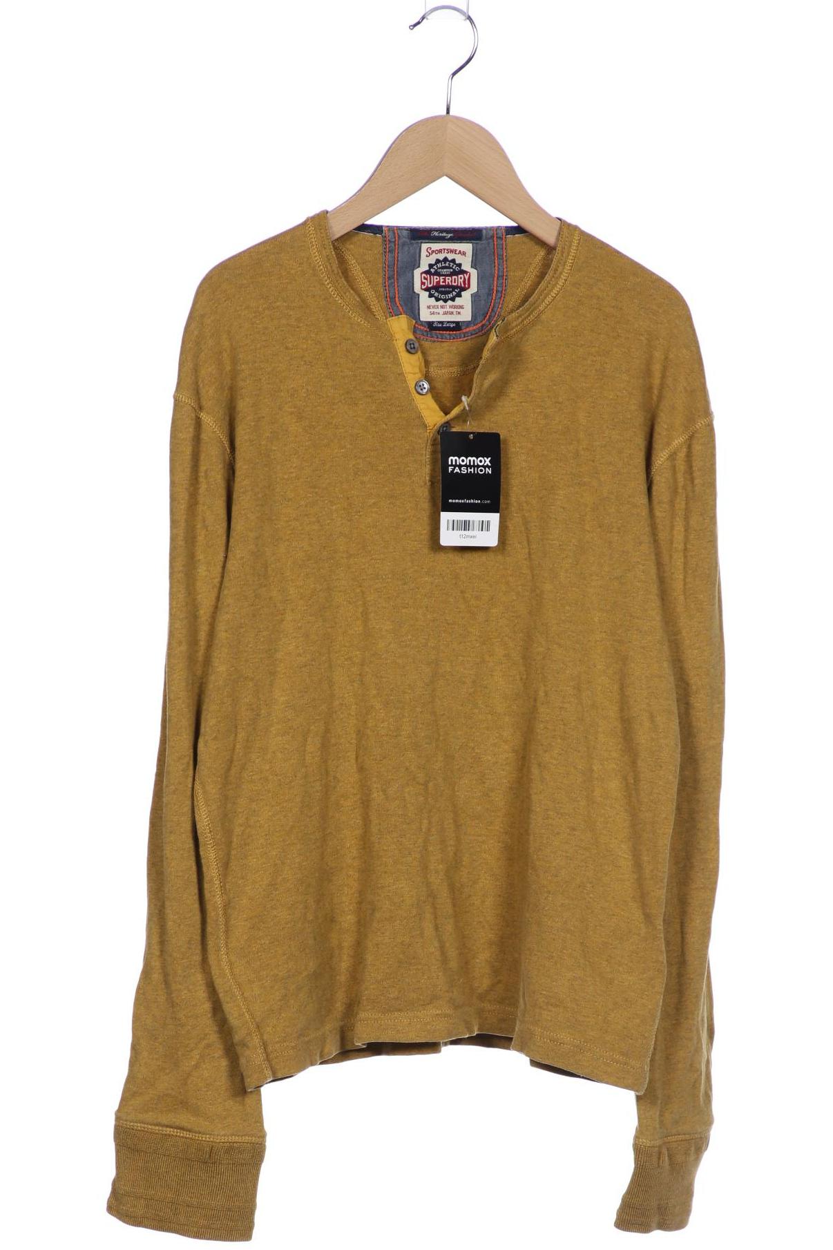 

Superdry Herren Langarmshirt, gelb, Gr. 52