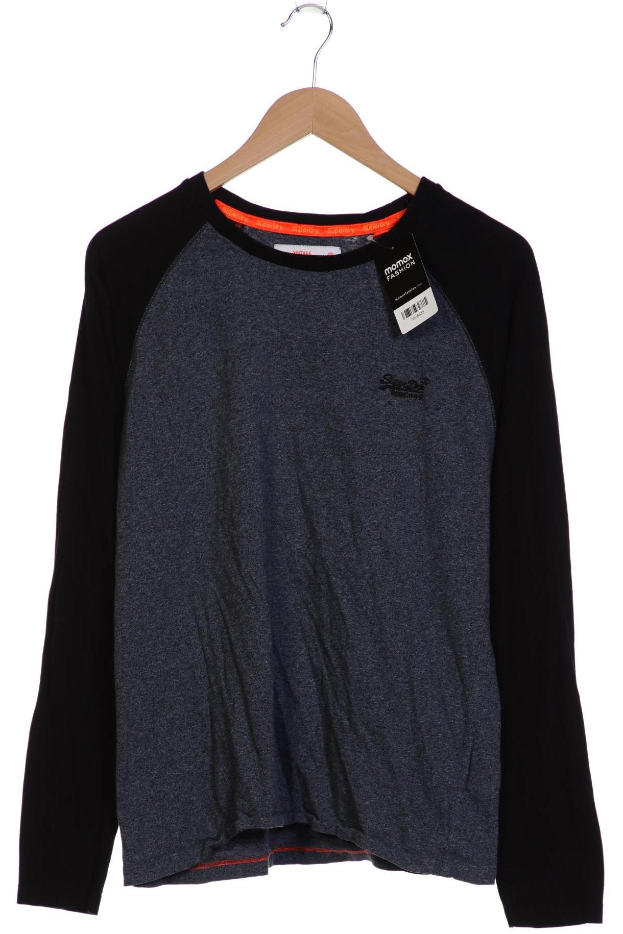 

Superdry Herren Langarmshirt, marineblau, Gr. 52