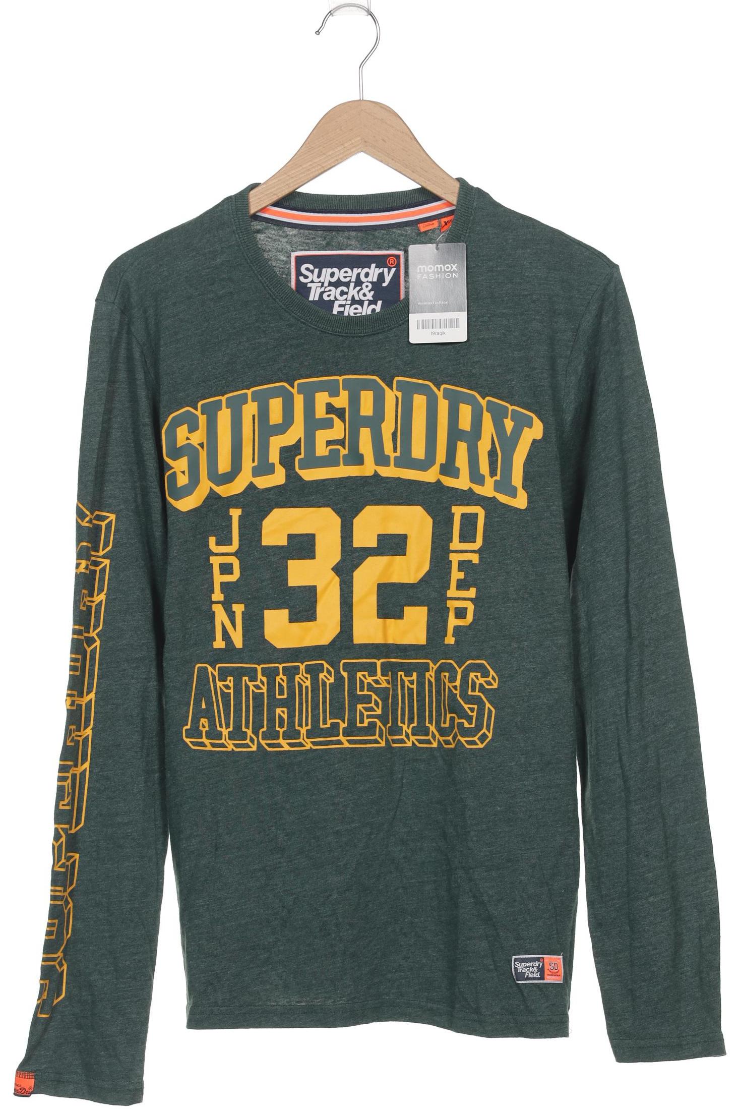 

Superdry Herren Langarmshirt, grün, Gr. 54