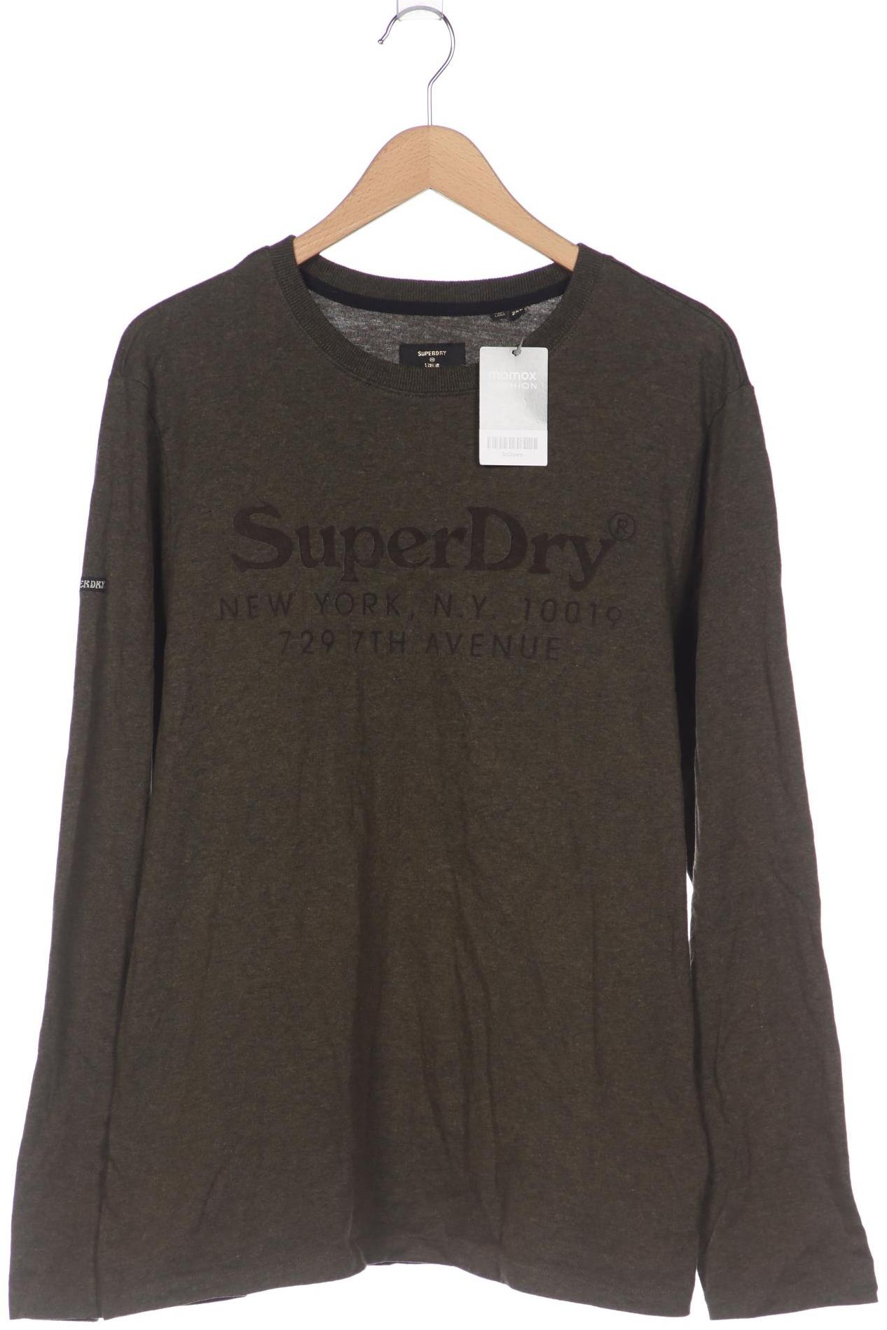 

Superdry Herren Langarmshirt, grün, Gr. 56