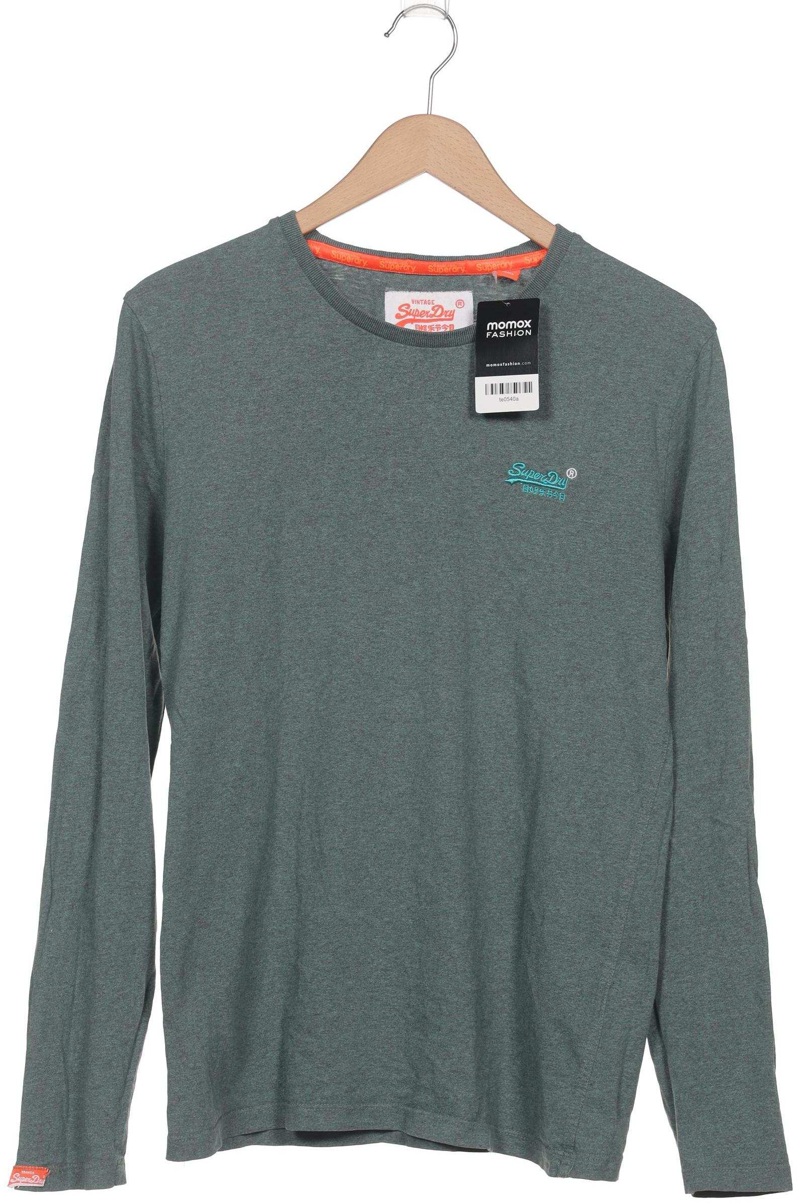 

Superdry Herren Langarmshirt, grün, Gr. 46