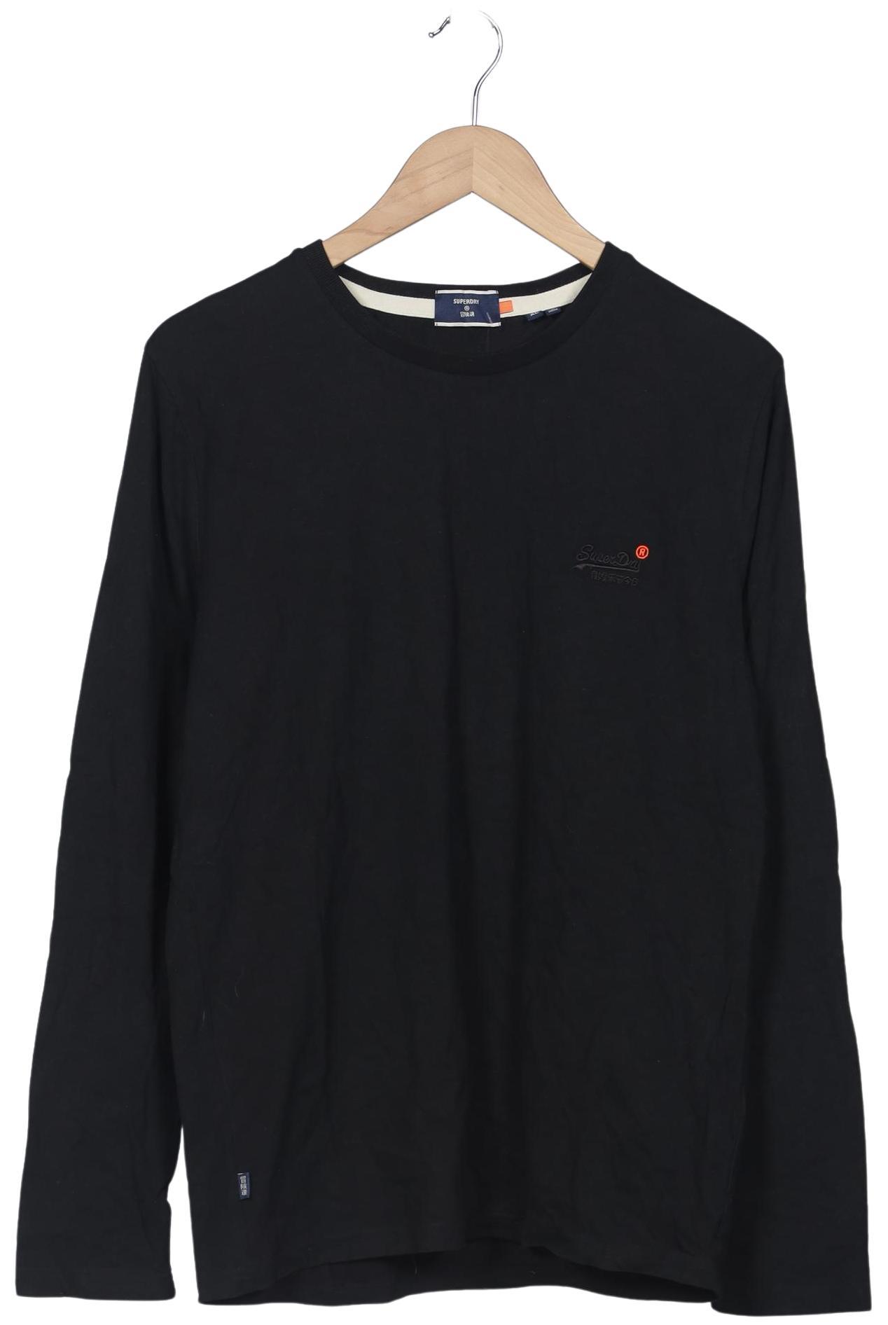 

Superdry Herren Langarmshirt, schwarz, Gr. 54