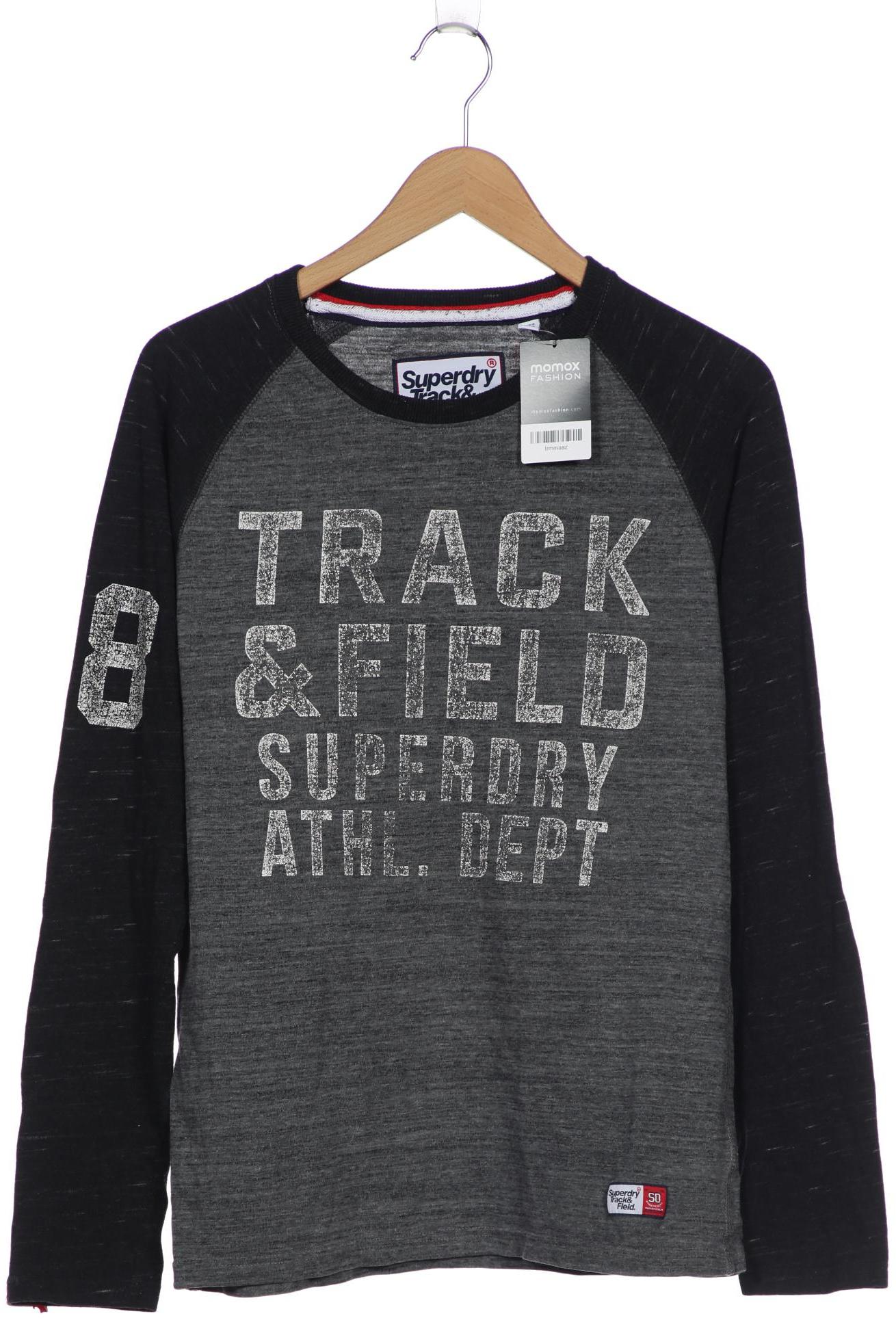 

Superdry Herren Langarmshirt, grau