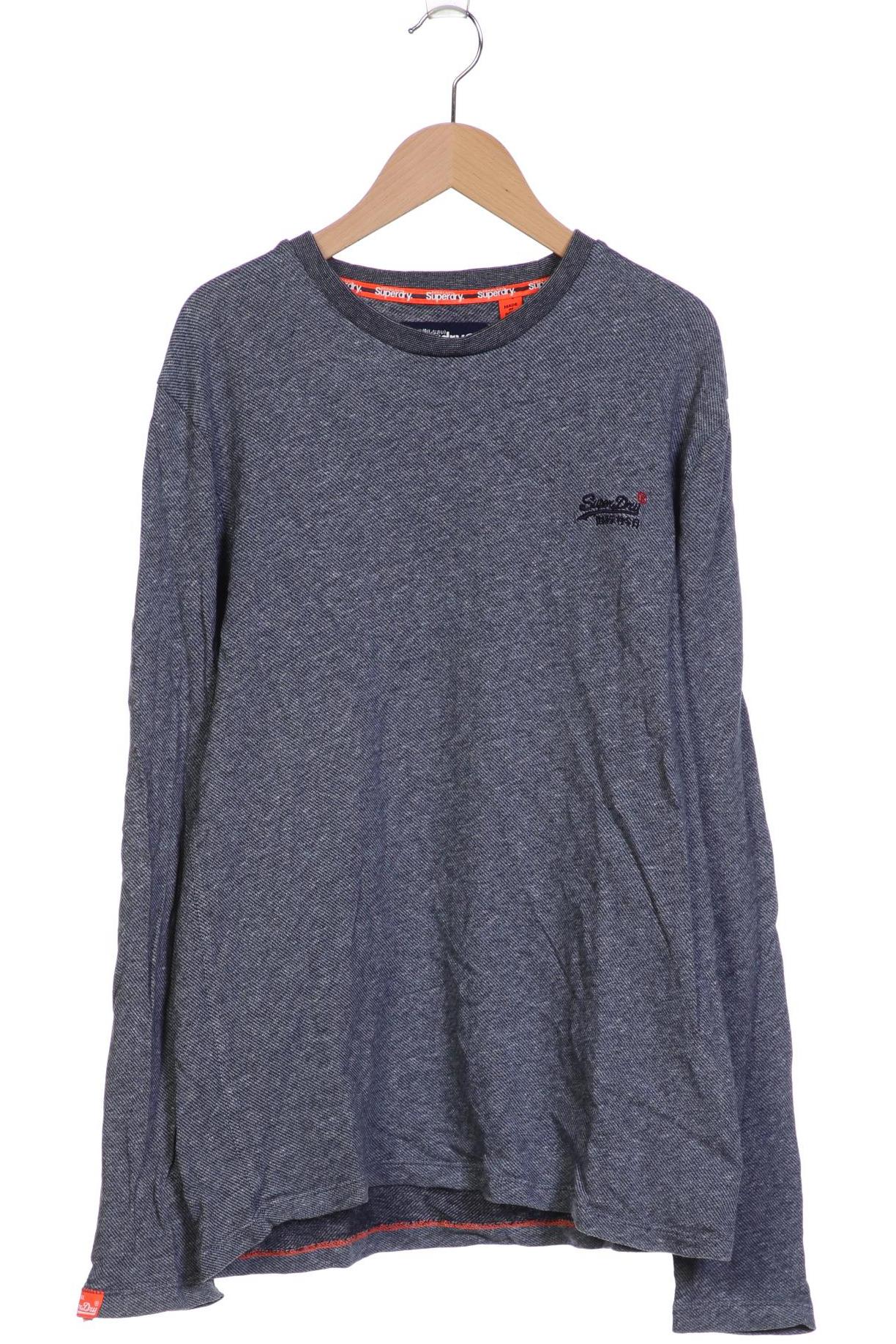 

Superdry Herren Langarmshirt, marineblau, Gr. 48