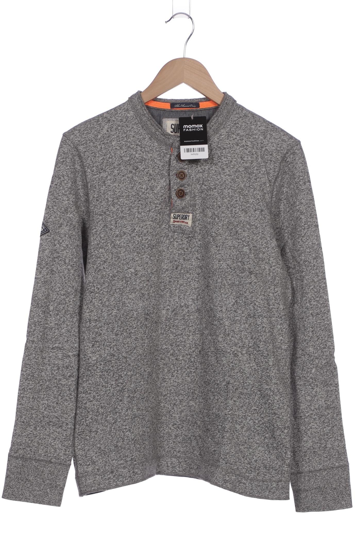 

Superdry Herren Langarmshirt, grau, Gr. 52