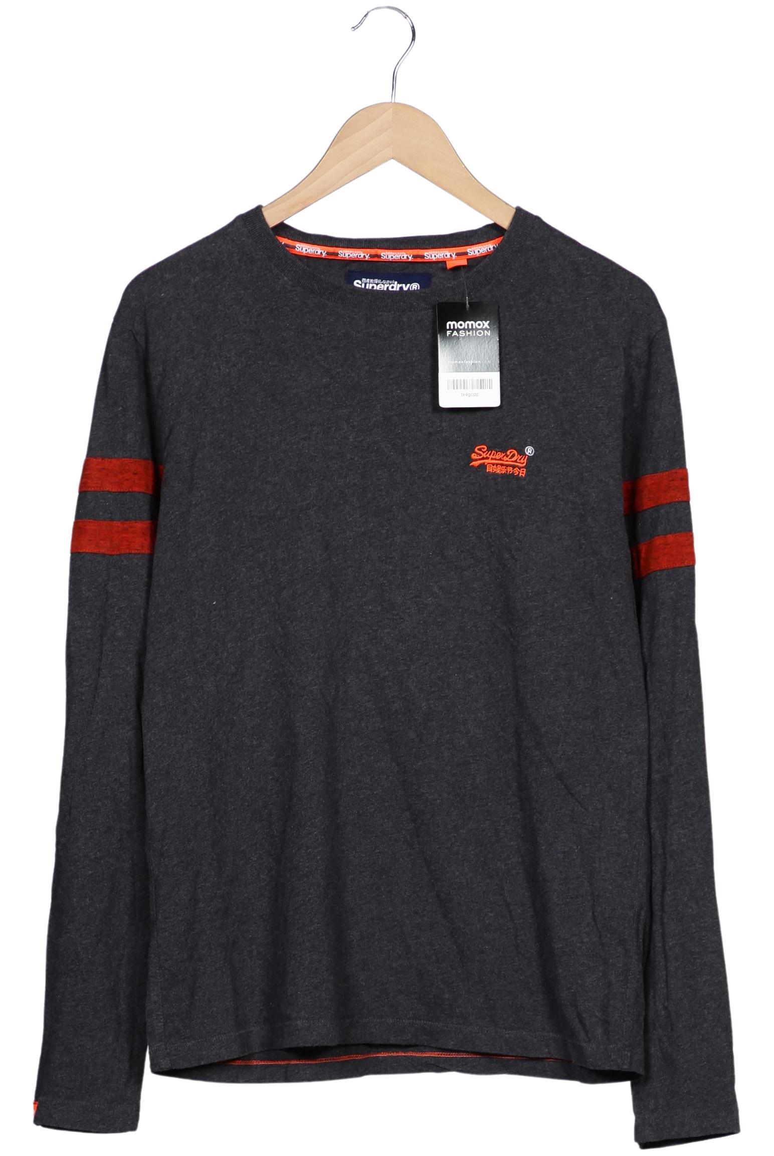 

Superdry Herren Langarmshirt, grau, Gr. 52