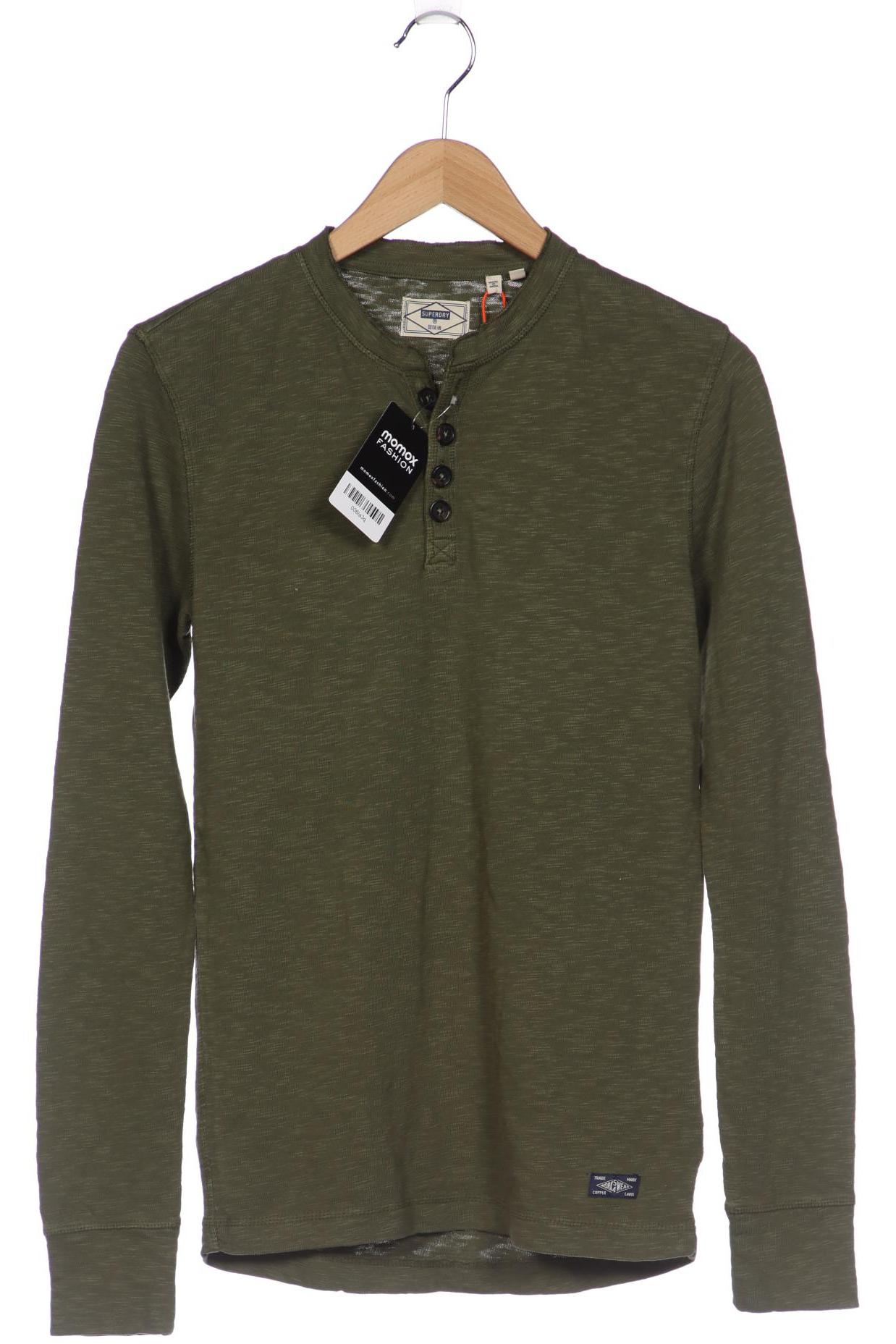 

Superdry Herren Langarmshirt, grün