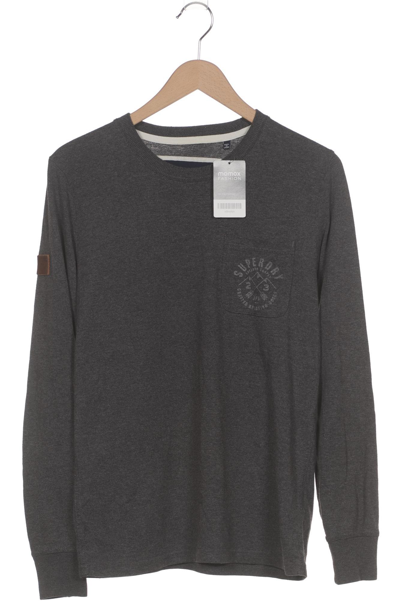 

Superdry Herren Langarmshirt, grau, Gr. 48